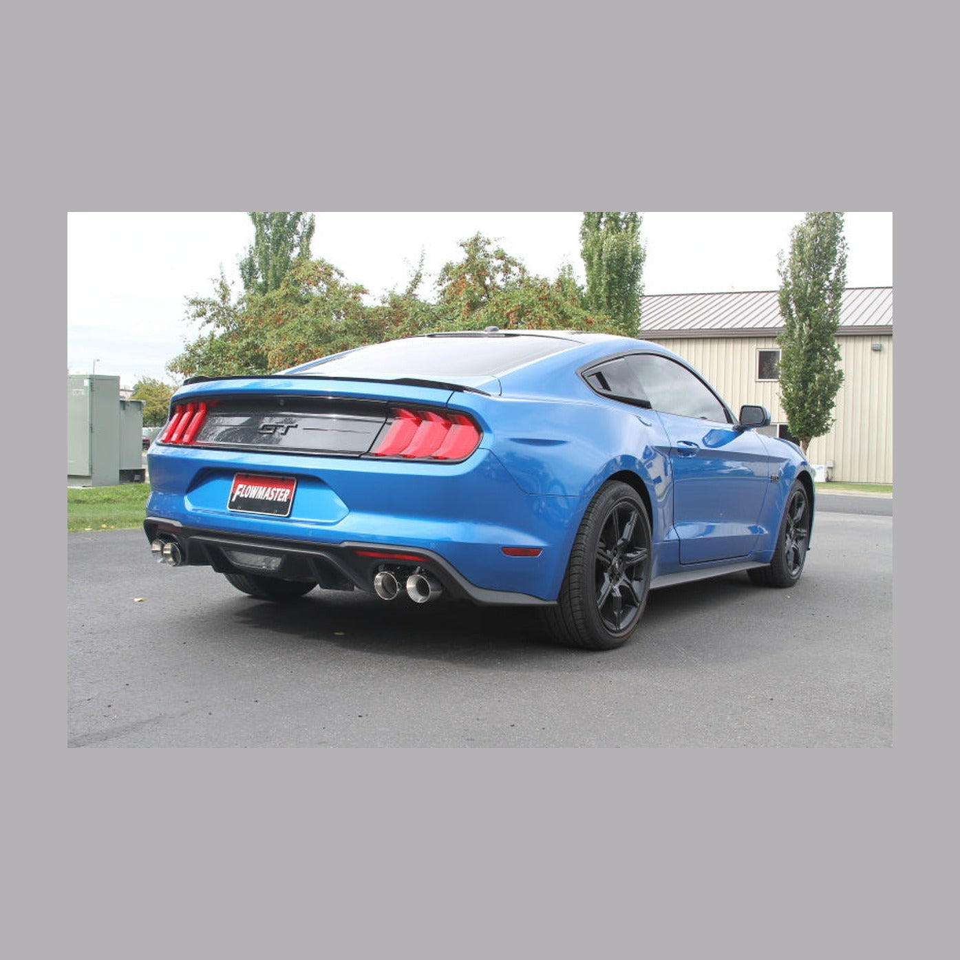 Flowmaster Flowmaster 18-23 Mustang 5.0L Outlaw Axle-Back Exhaust System - (w/Valves)