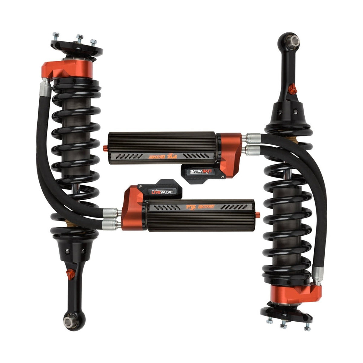 FOX Fox 3.0 Factory Race Series Live Valve Internal Bypass Coilover Shock 2019+ Ford Raptor - Front