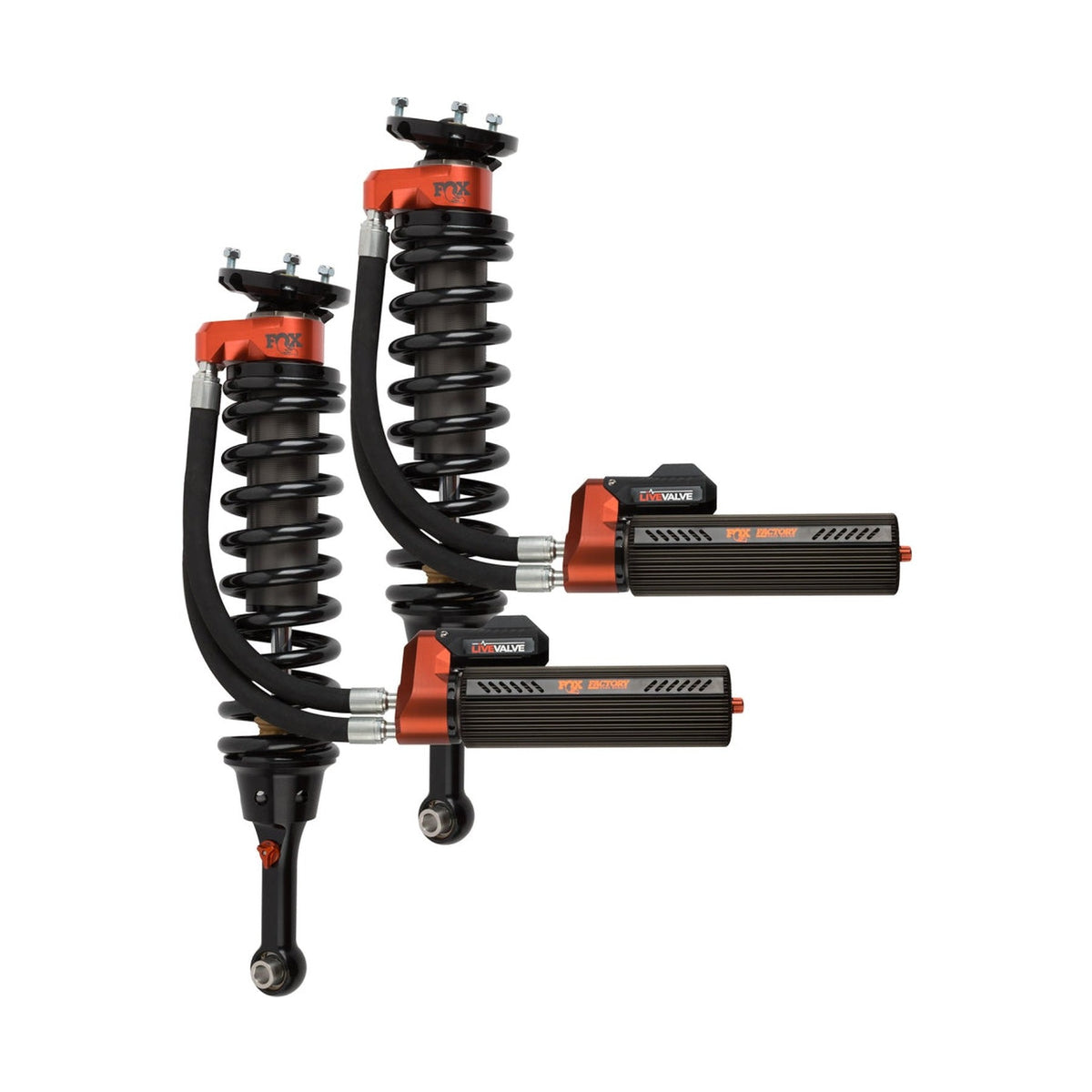 FOX Fox 3.0 Factory Race Series Live Valve Internal Bypass Coilover Shock 2019+ Ford Raptor - Front