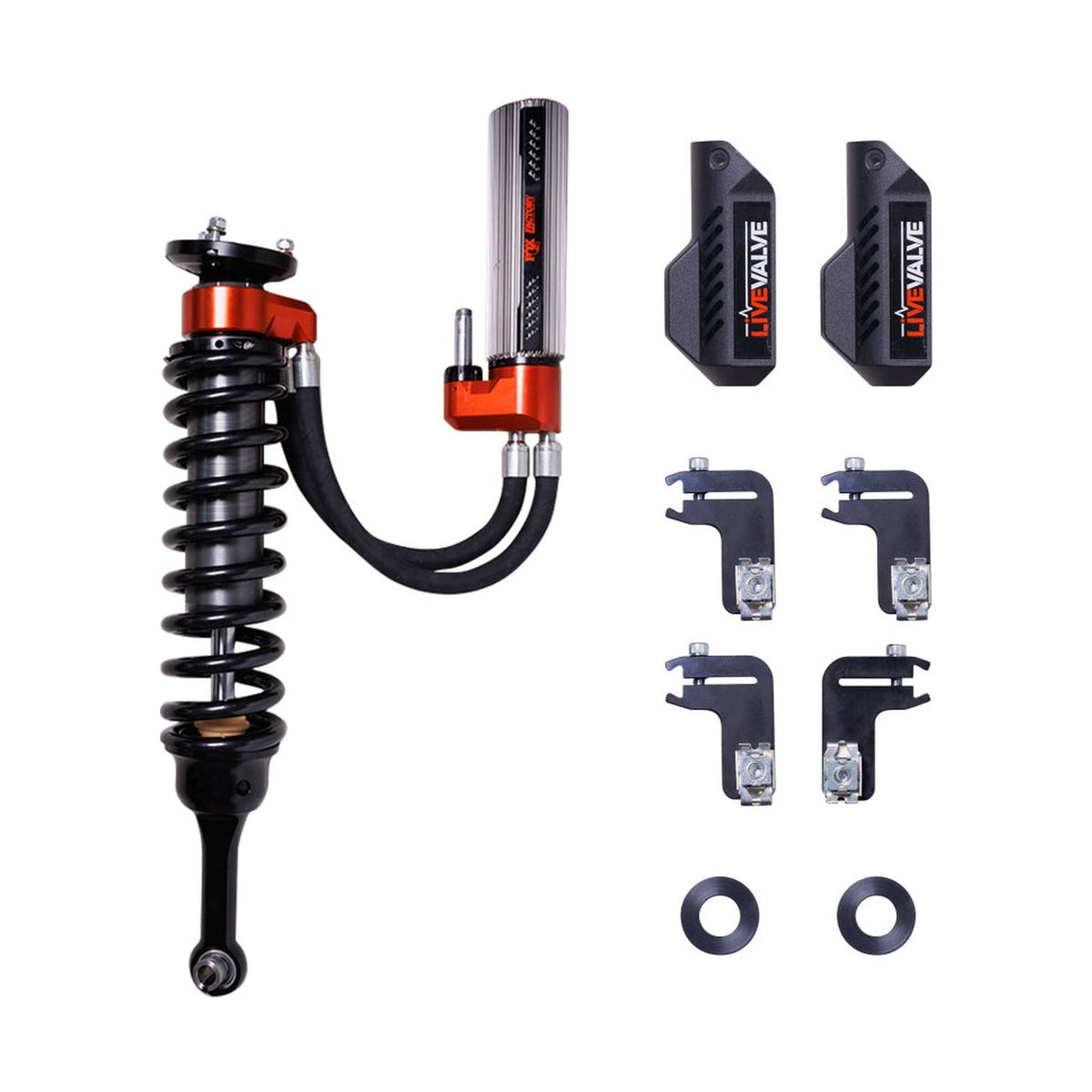FOX Fox 2021.5+ Ford Raptor Race Series 3.2 Live Valve Internal Bypass Coil-Over (Pair) - Adjustable