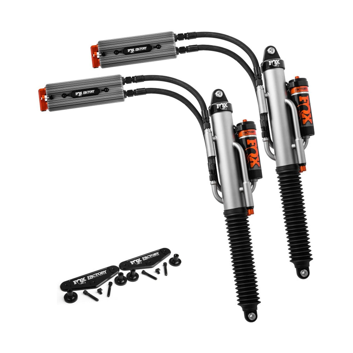 FOX Fox Ford Raptor 3.0 Factory Series 12.27in External QAB P/B Reservoir Rear Shock Set - Blk