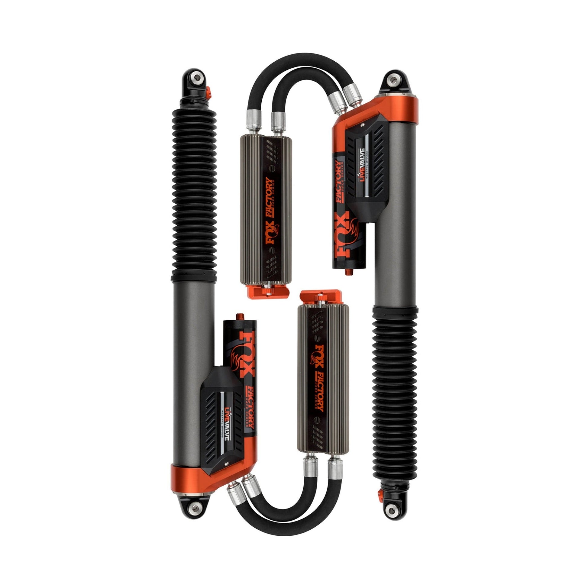 FOX Fox Ford Raptor 3.0 Factory Series 12.3in External QAB P/B External Cooler Shock Set