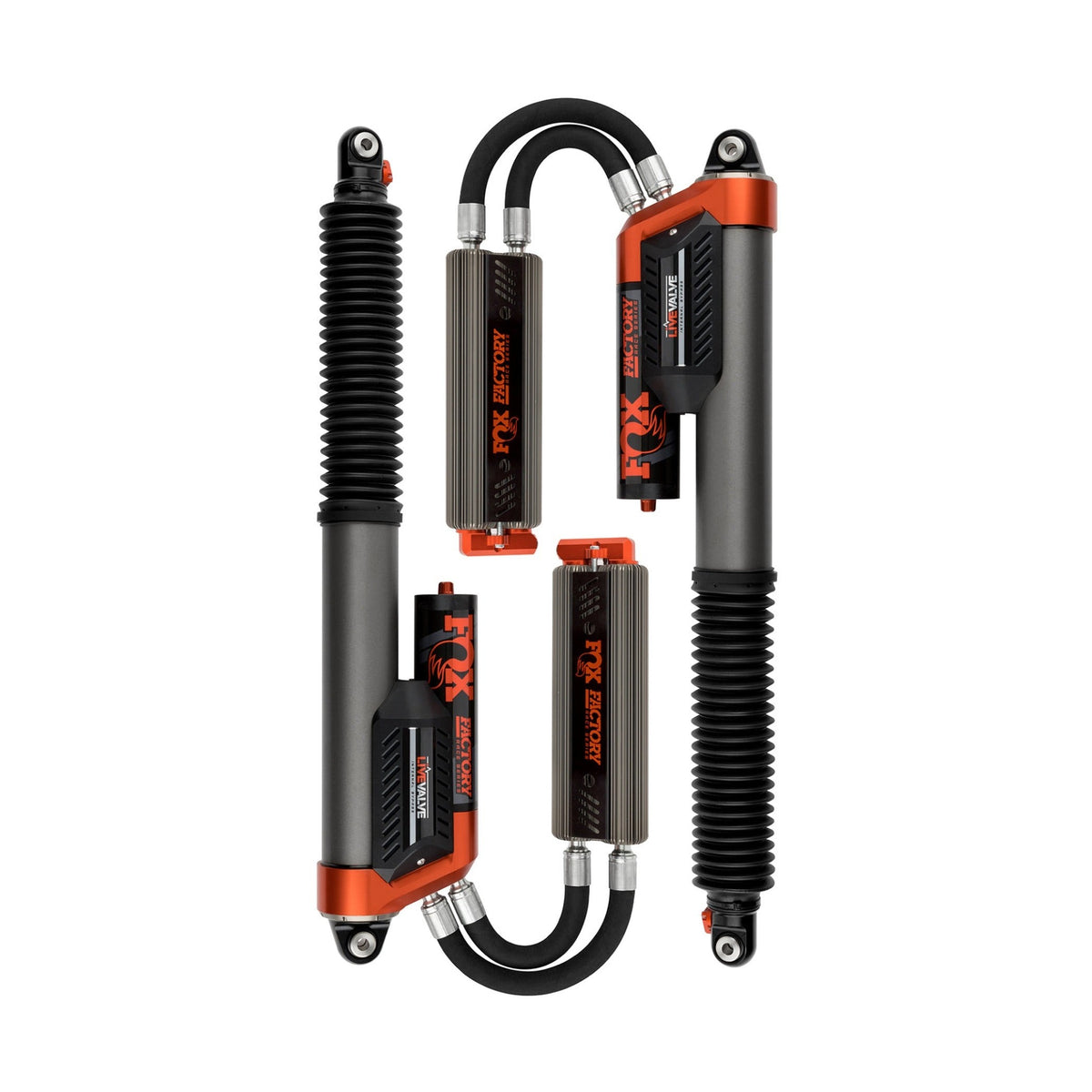 FOX Fox Ford Raptor 3.0 Factory Series 12.3in External QAB P/B External Cooler Shock Set