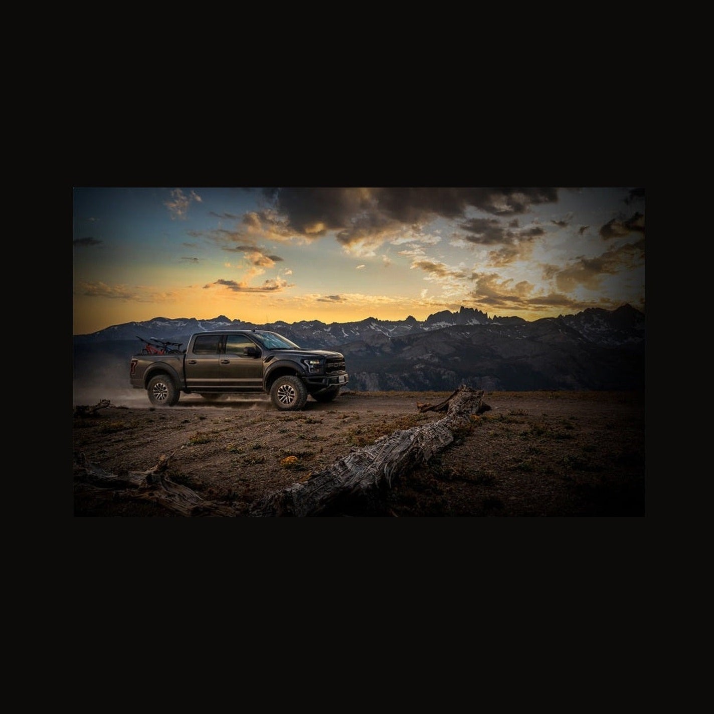 FOX Fox Ford Raptor 3.0 Factory Series 12.3in External QAB P/B External Cooler Shock Set, installed