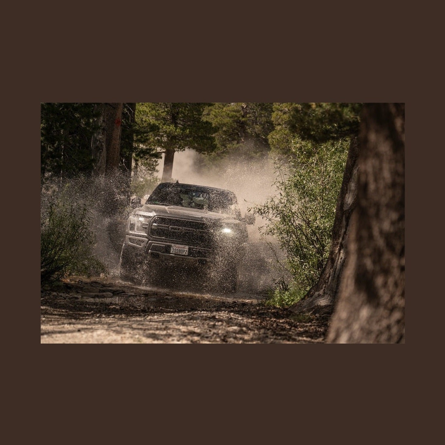 FOX Fox Ford Raptor 3.0 Factory Series 12.3in External QAB P/B External Cooler Shock Set, installed