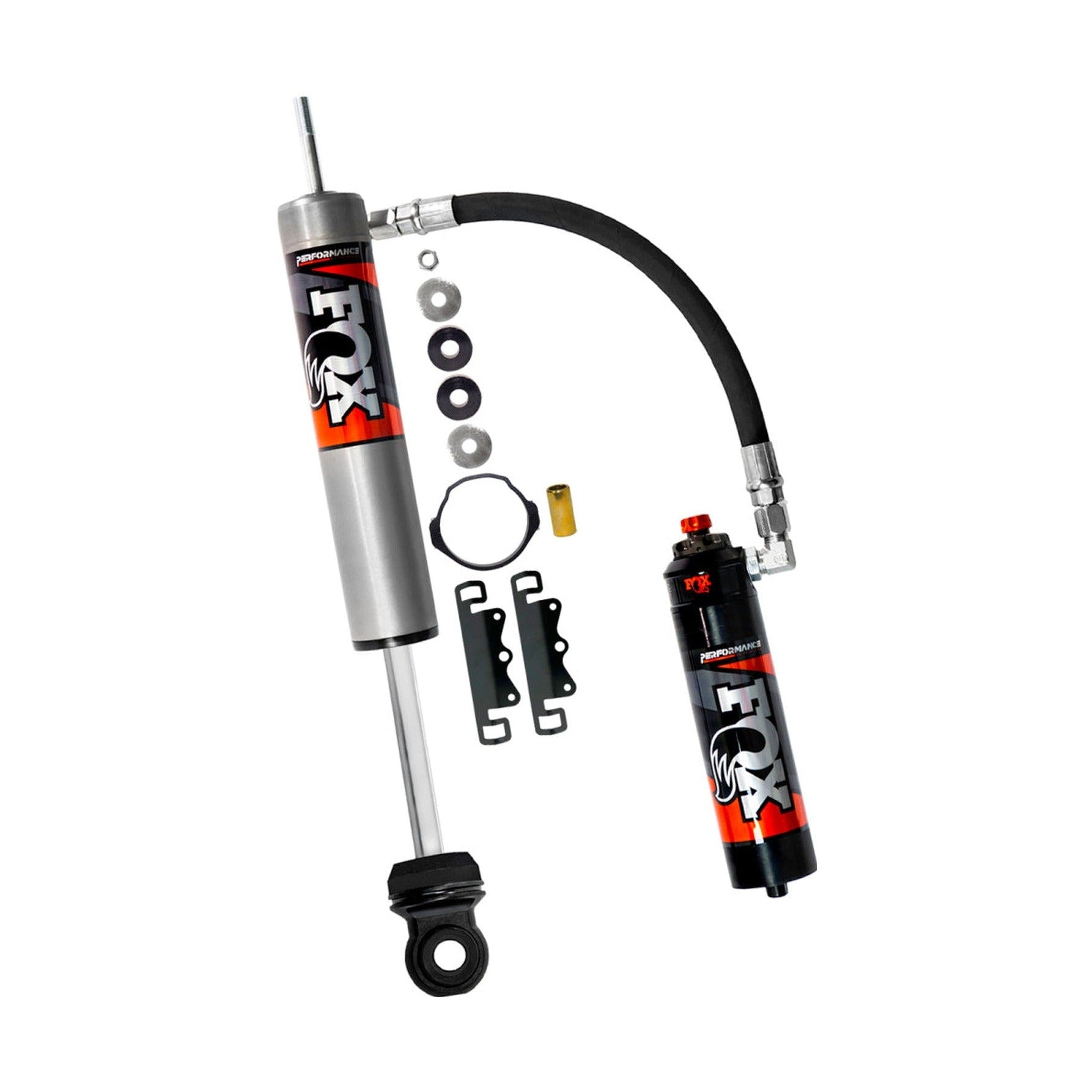 FOX Fox 2017+ Ford SD 2.5 Perf Elite Series Reservoir Shock Front R/R 2-3.5in Lift (Pair) w/ DSC Adj.