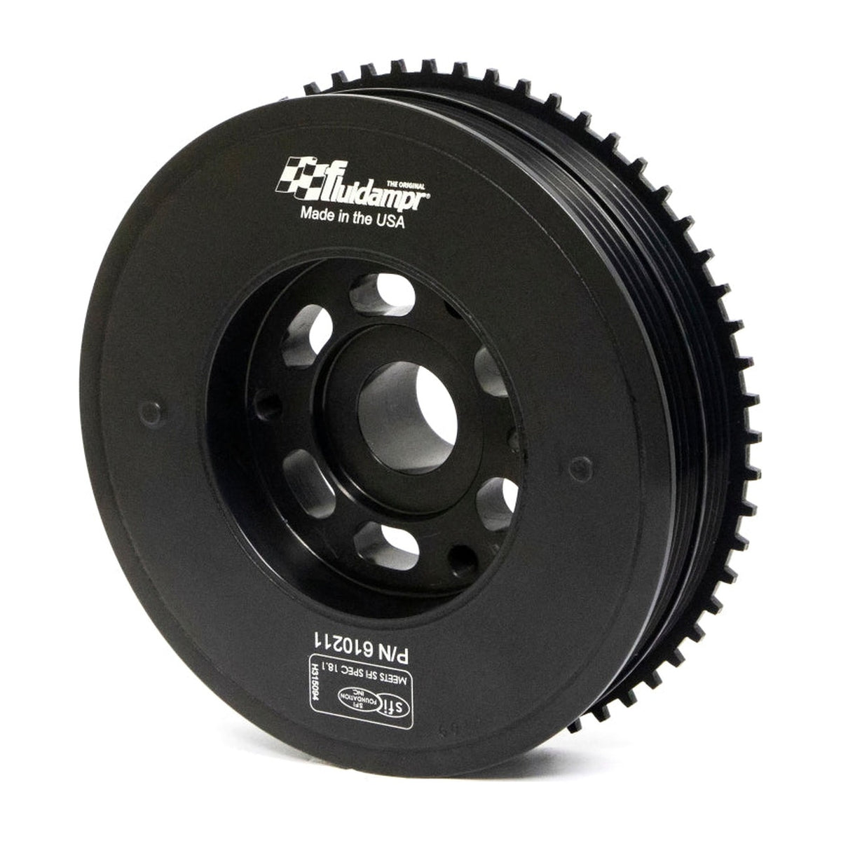 Fluidampr Fluidampr 13-18 Ford Focus ST 2.0L/15-23 Ford Mustang 2.3L EcoBoost Steel Internally Balanced Damper