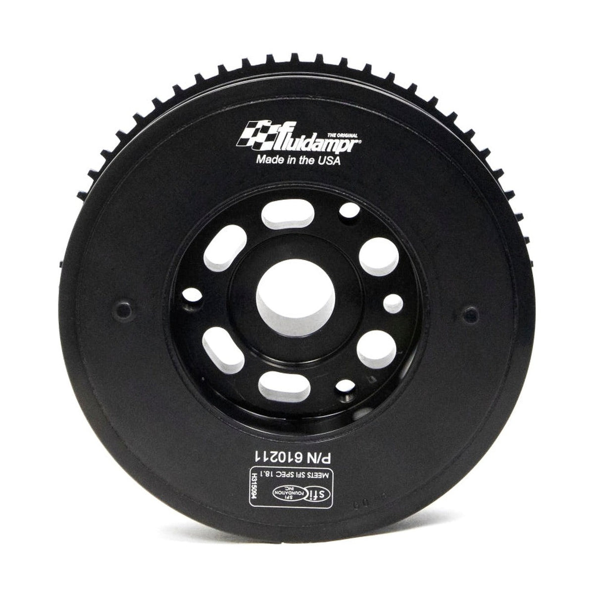 Fluidampr Fluidampr 13-18 Ford Focus ST 2.0L/15-23 Ford Mustang 2.3L EcoBoost Steel Internally Balanced Damper