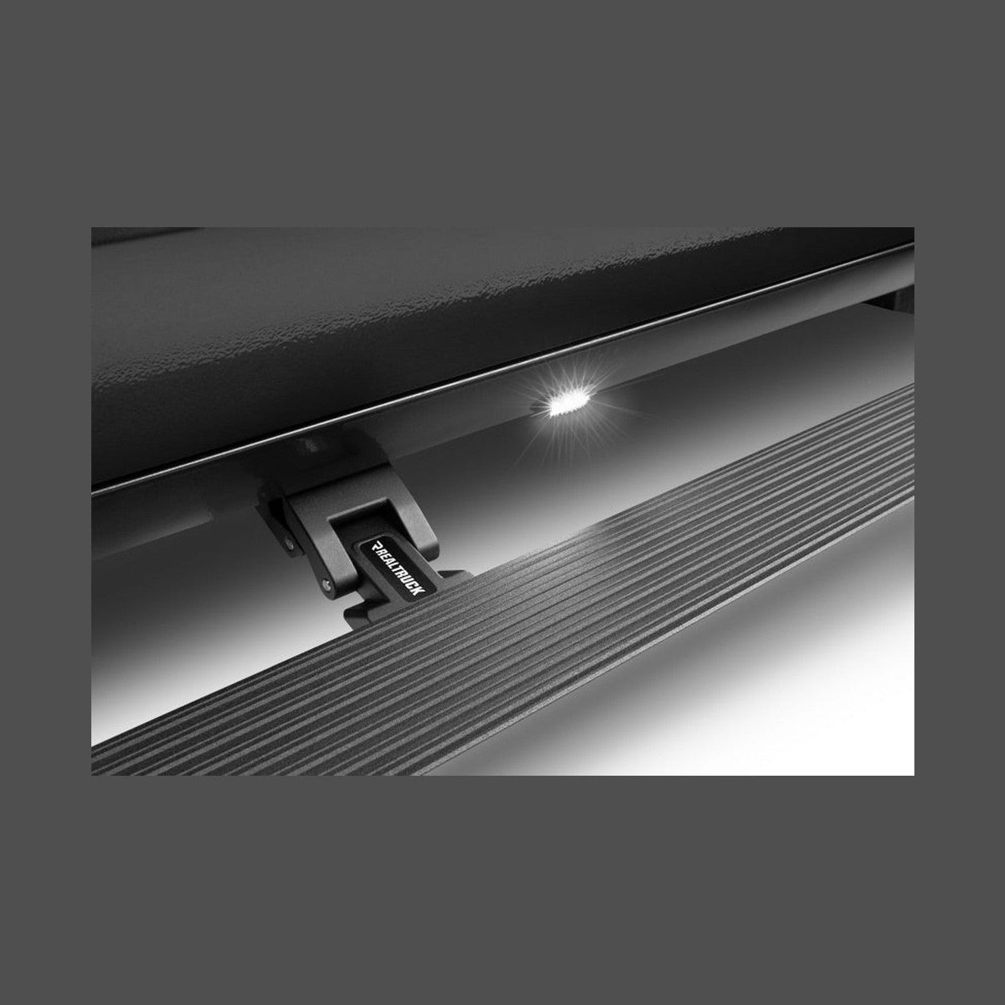Go Rhino RealTruck 15-24 Ford F-150 CC 4dr VoltStep Electric Running Board Kit - Tex. Blk