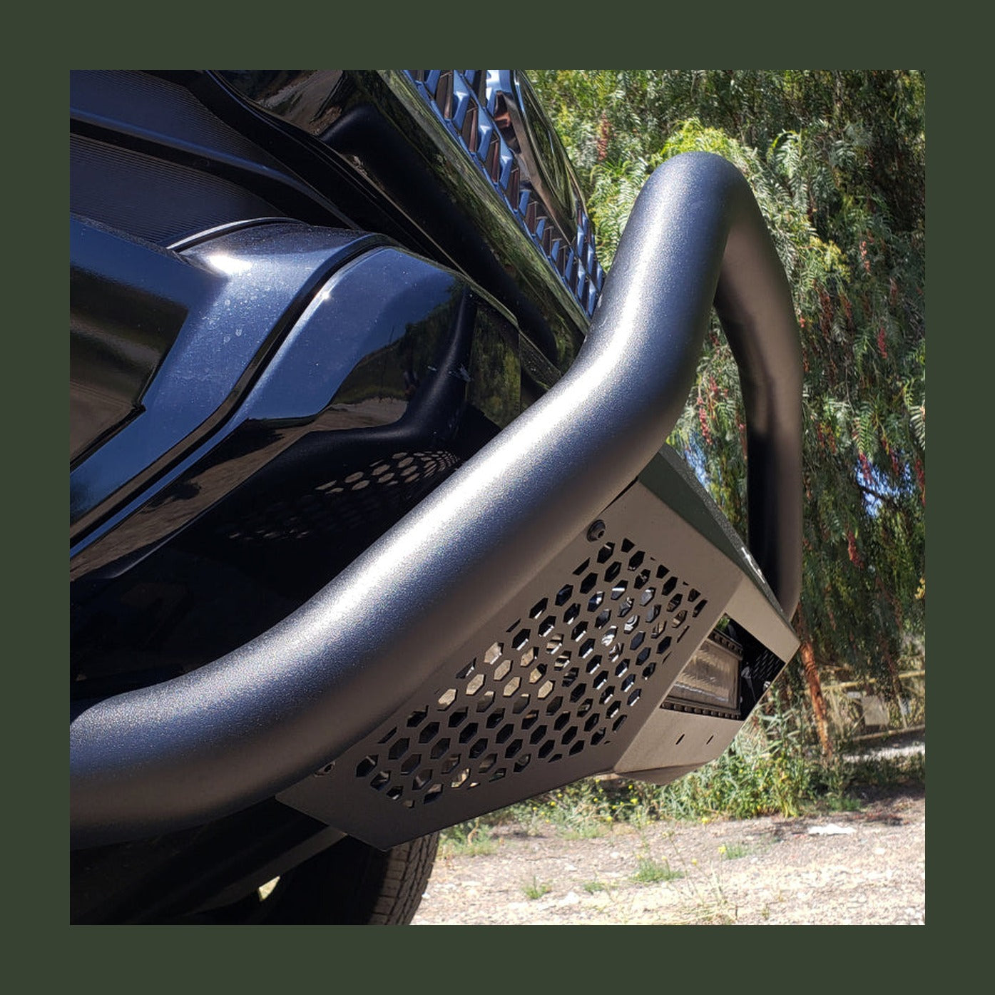 Go Rhino Go Rhino RC4 LR Frame - 2in - Textured Black