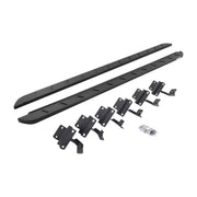 Go Rhino Go Rhino 15-22 Ford F-150 (17-22 Raptor) SC RB10 Slim Running Boards Kit (w/Brackets) - Tex. Blk