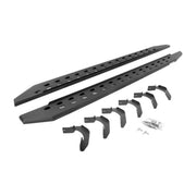 Go Rhino Go Rhino 04-14 Ford F-150 Super Crew 4DR RB20 Slim Running Boards Kit (Incl. Brackets) - Tex. Blk