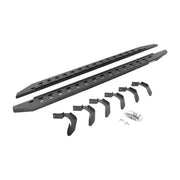 Go Rhino Go Rhino 04-14 Ford F-150 Super Crew 4DR RB20 Slim Running Boards Kit (w/Brackets) - Bedliner Coat