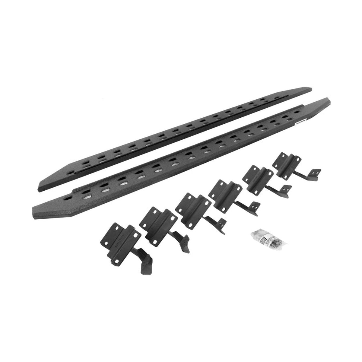Go Rhino Go Rhino 15-22 Ford F-150 (17-22 Raptor) SC RB20 Slim Running Boards Kit (w/Brackets) - Bedliner Ct