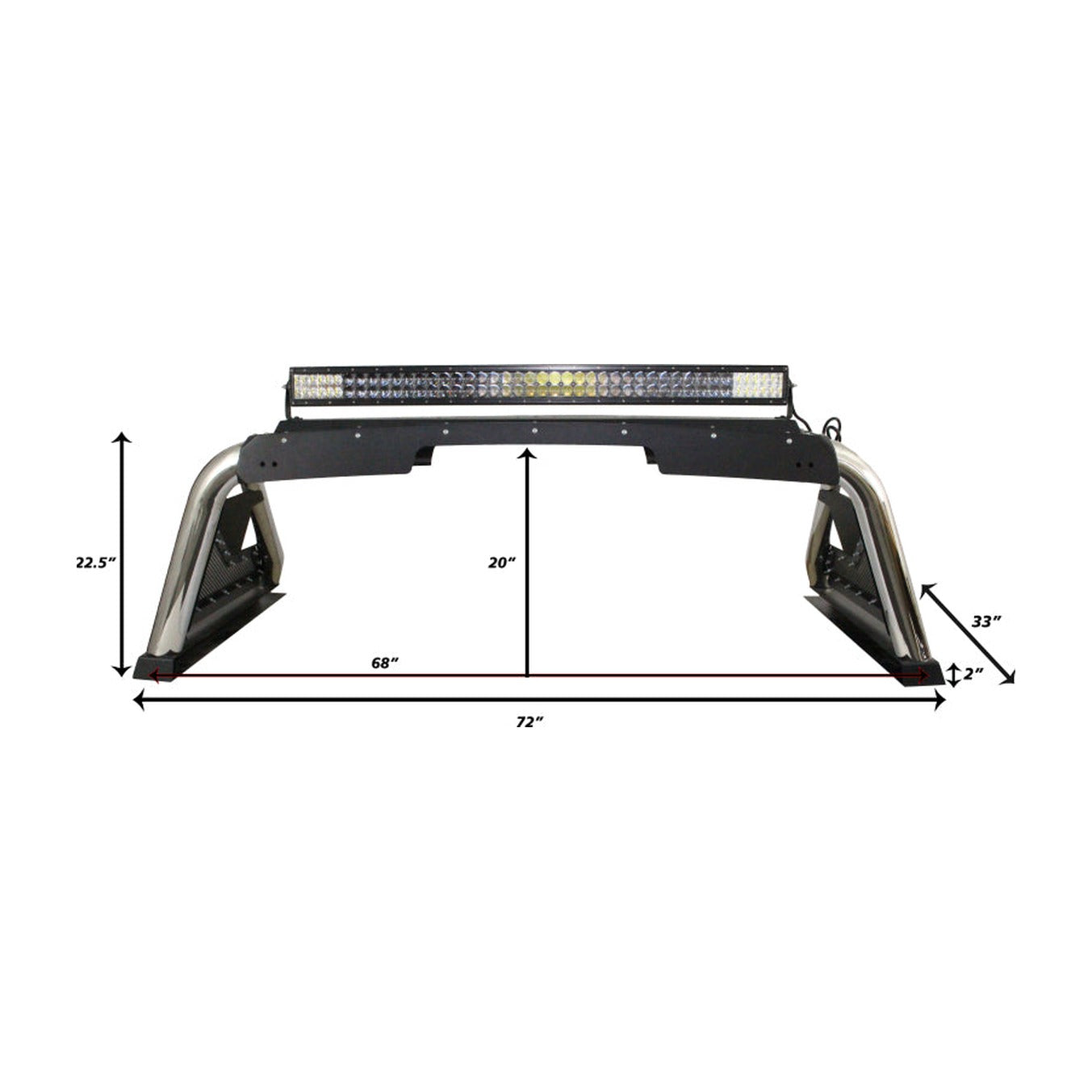 Go Rhino Go Rhino 07-20 Toyota Tundra Sport Bar 2.0 (Full Size) - SS