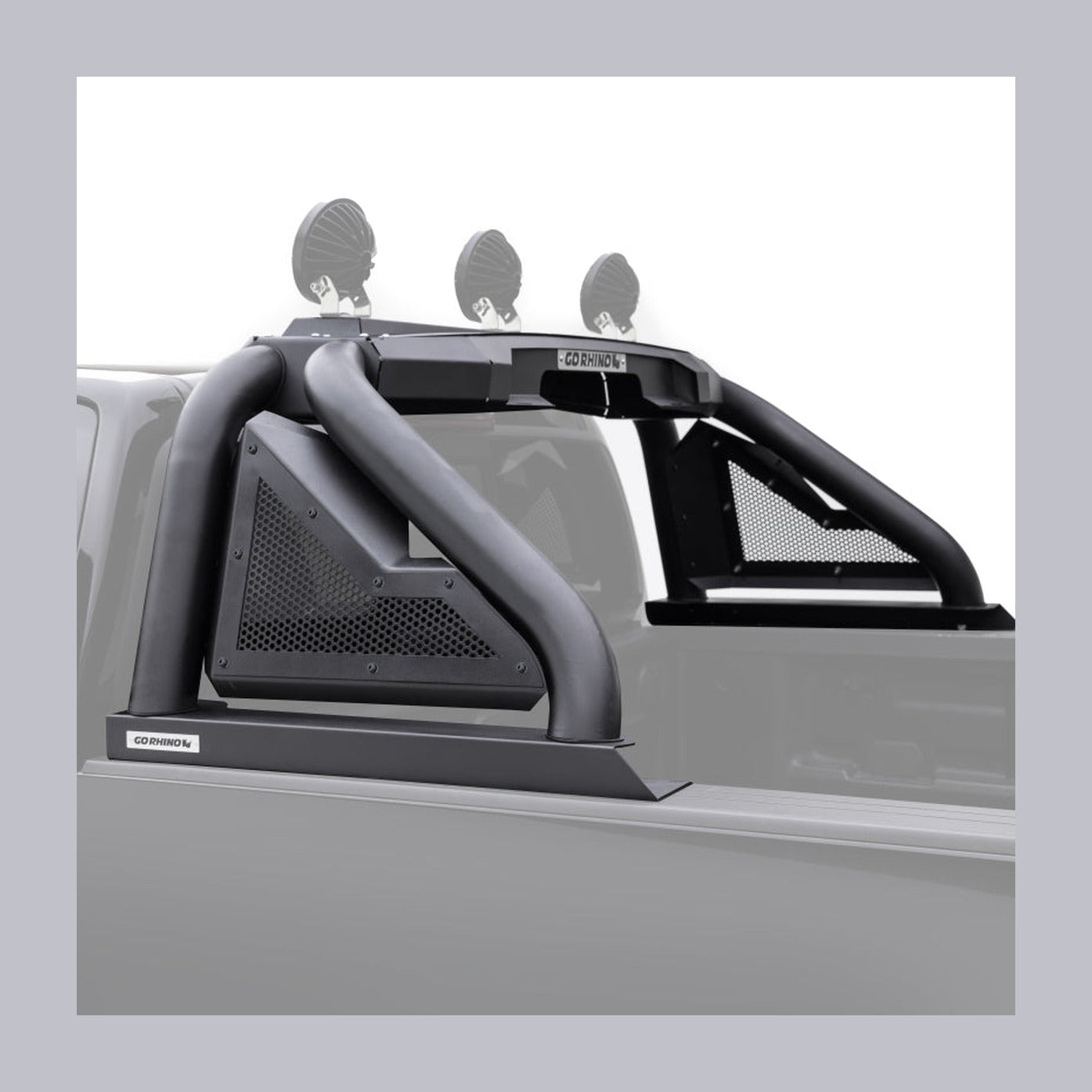 Go Rhino Go Rhino 07-20 Toyota Tundra Sport Bar 2.0 (Full Size) - Tex Blk, installed