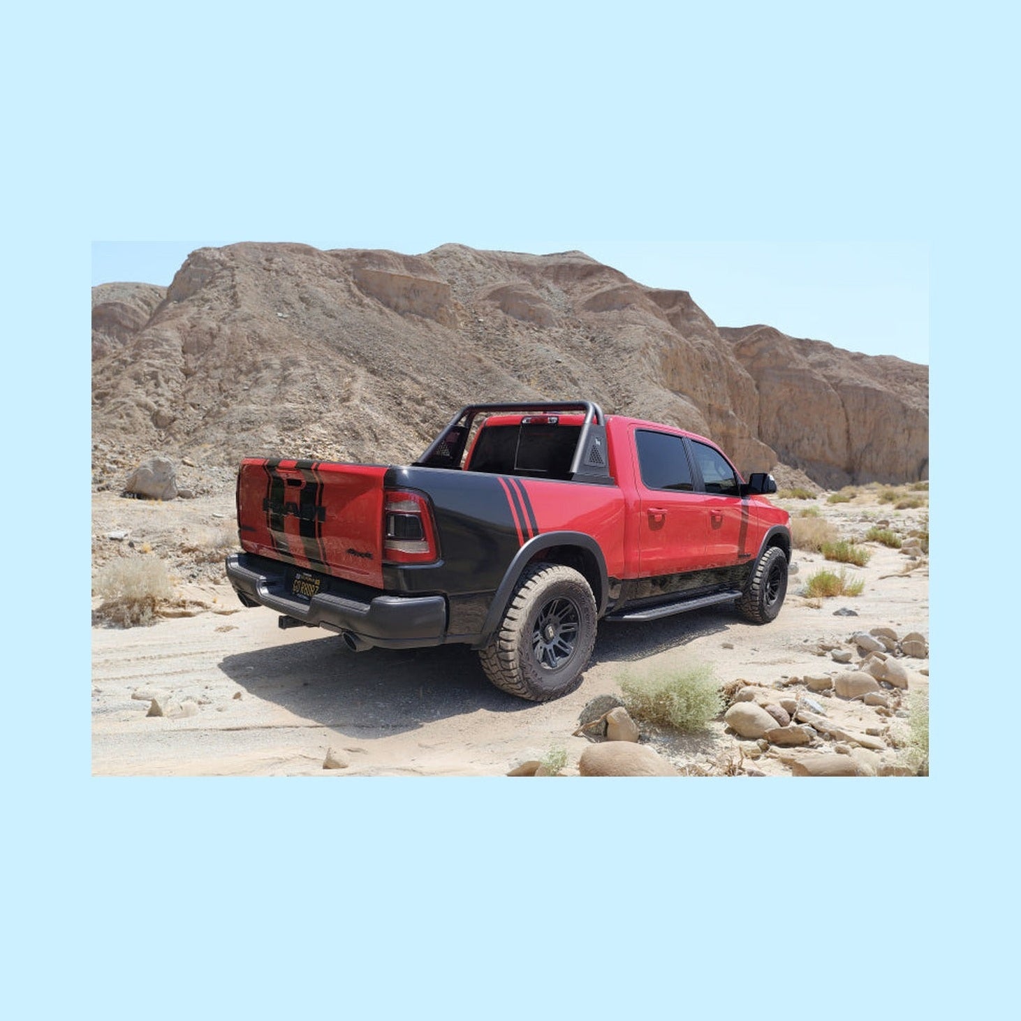 Go Rhino Go Rhino 07-20 Toyota Tundra Sport Bar 3.0 (Full Size) - Tex Blk, installed