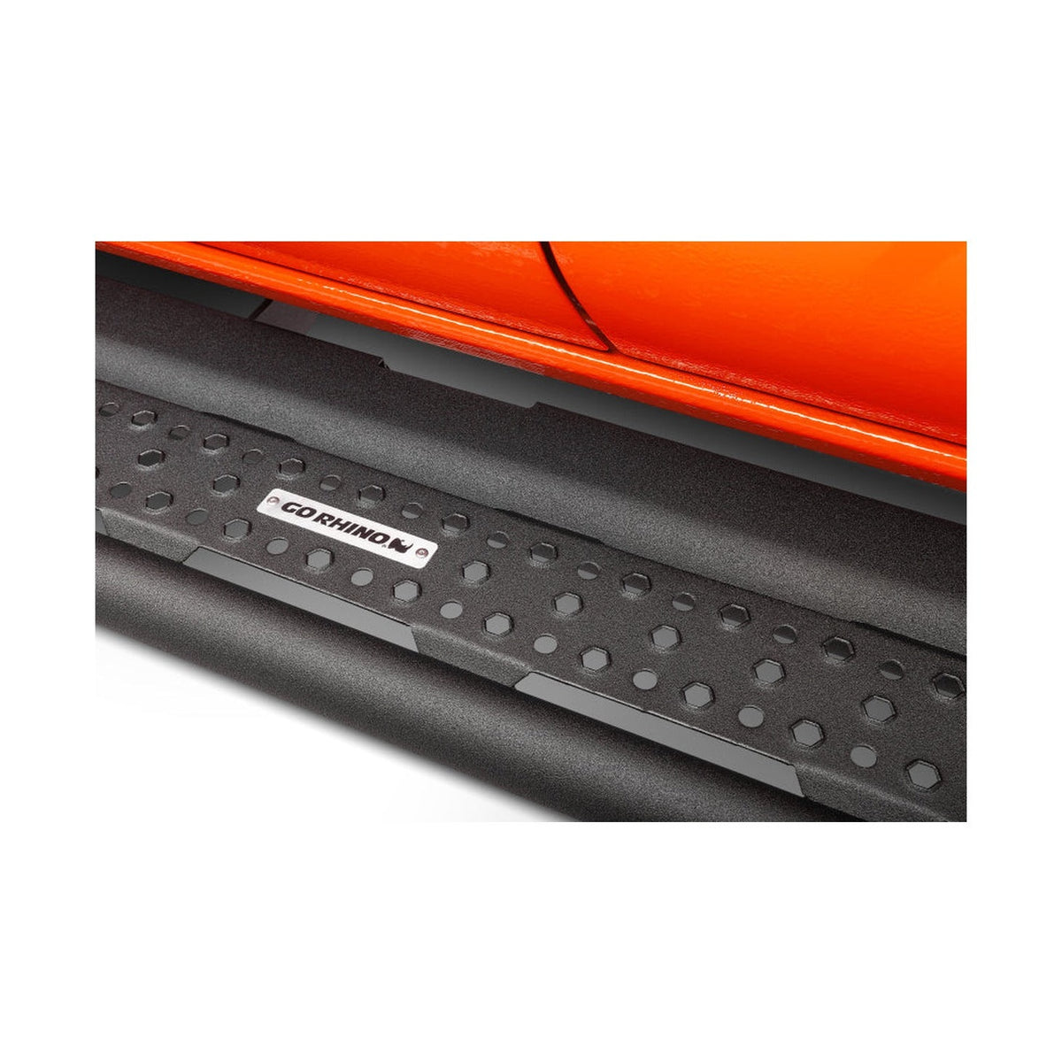 Go Rhino Go Rhino Dominator Extreme D6 SideSteps - Tex Blk - 87in