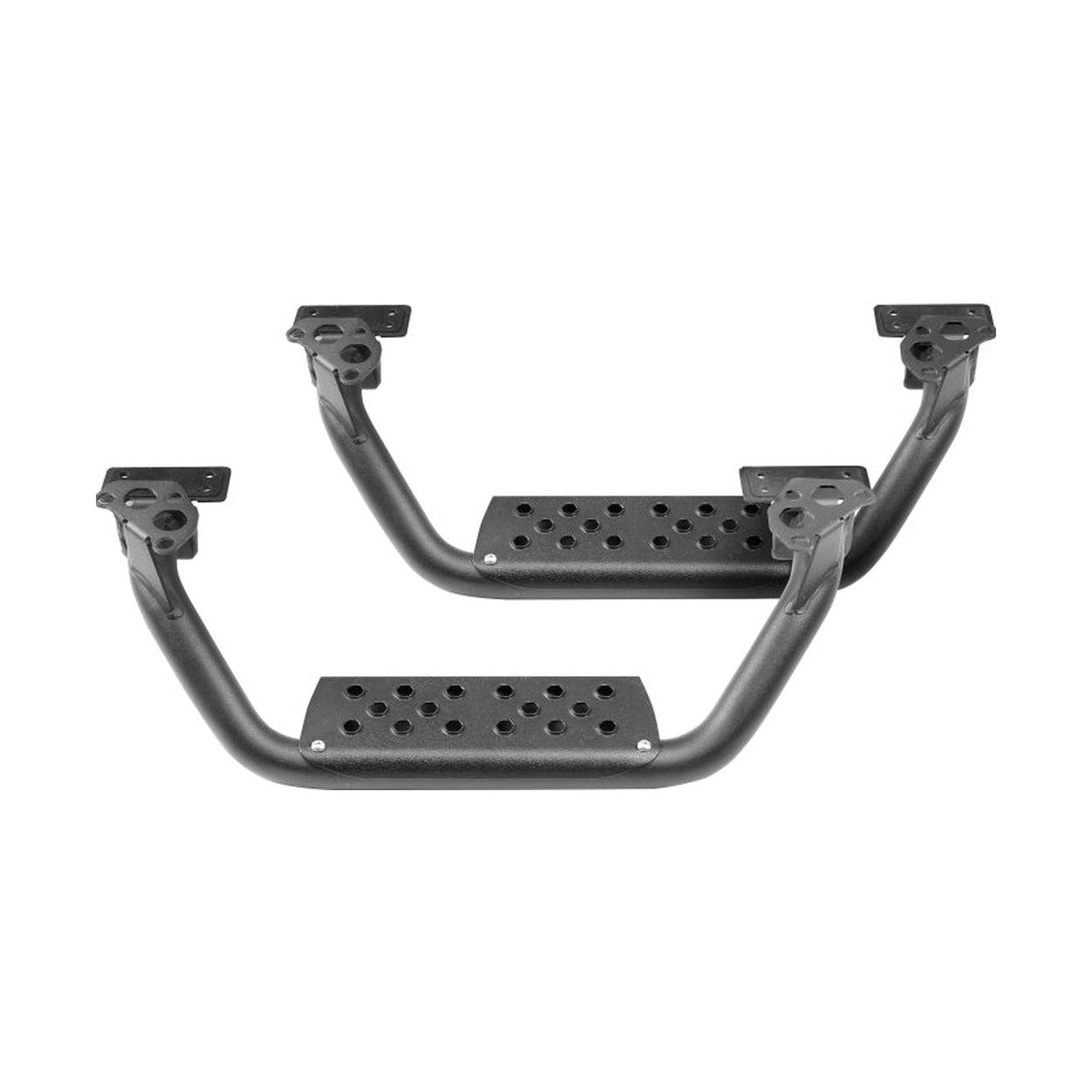 Go Rhino Go Rhino Dominator Extreme D6 SideSteps - Tex Blk - 4in Drop Down Steps (Pair)