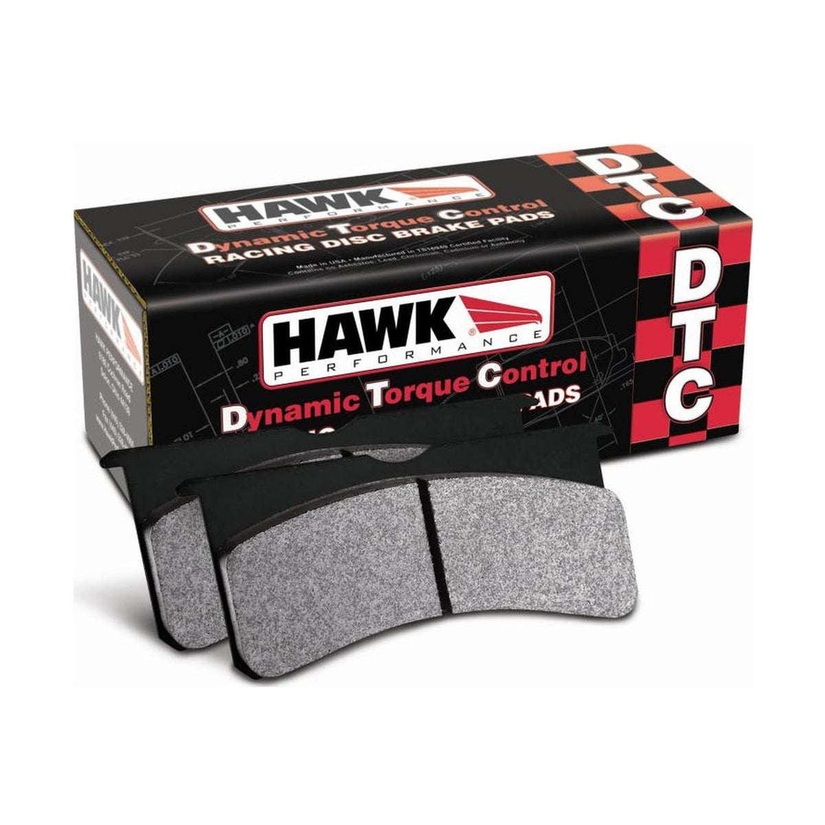 Hawk Performance Hawk 03-06 Evo / 04-09 STi / 09-10 Genesis Coupe (Track) / 2010 Camaro SS DTC-70 Race Front Brake Pa