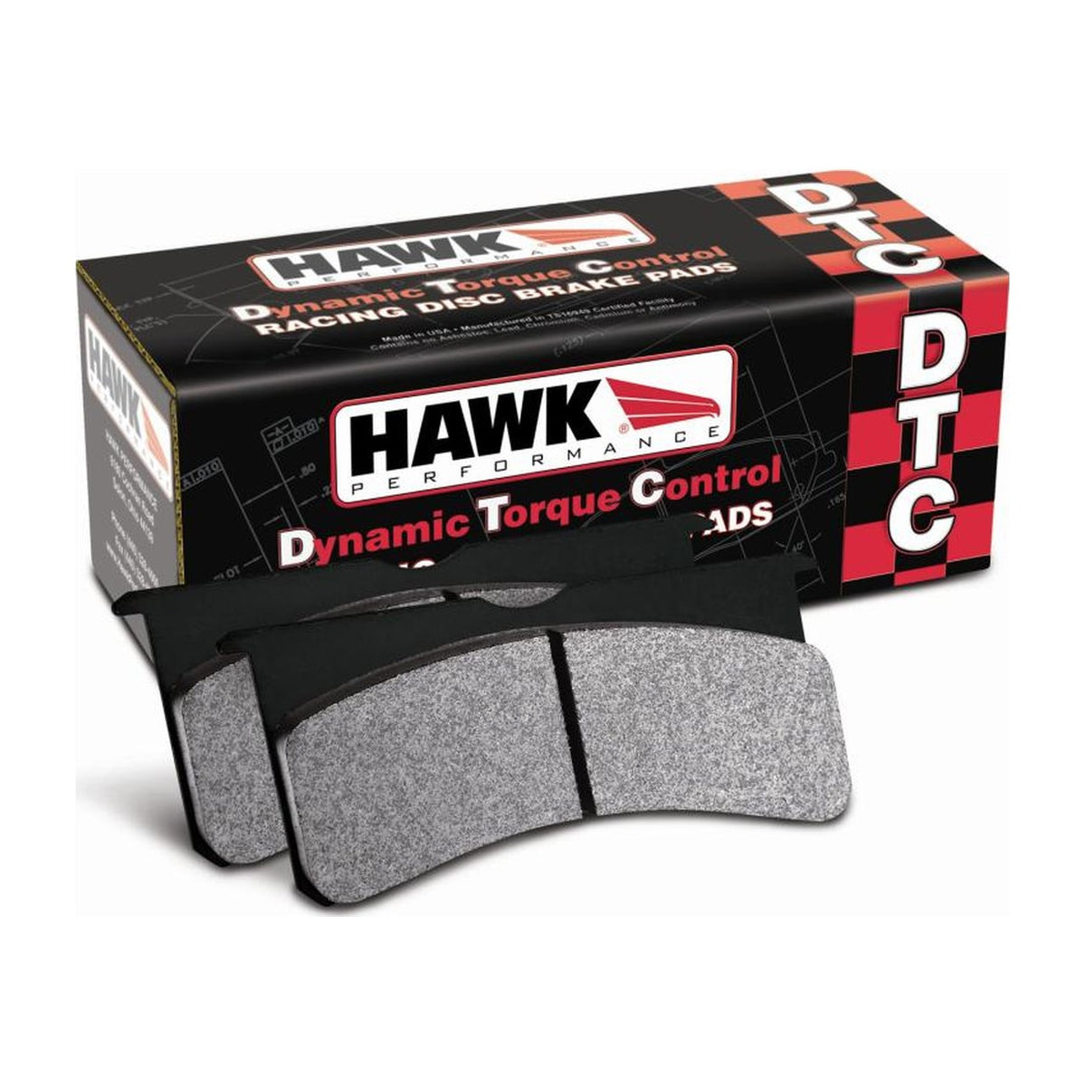 Hawk Performance Hawk 15-17 Ford Mustang GT DTC-60 Race Front Brake Pads
