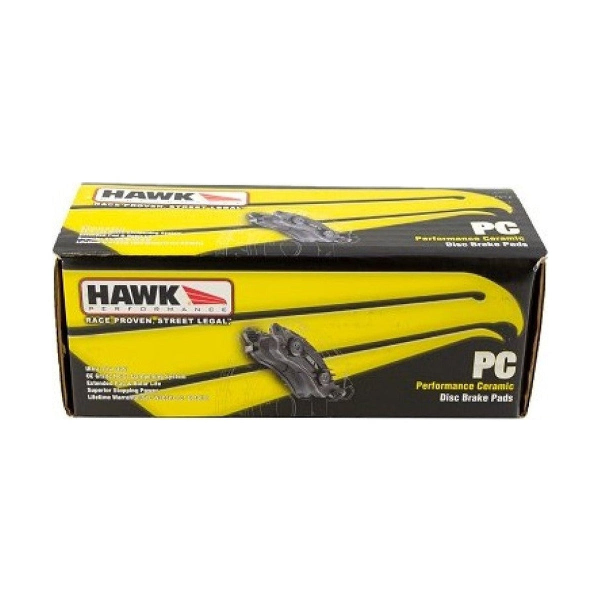 Hawk Performance Hawk 15-17 Ford Mustang Performance Ceramic Rear Brake Pads