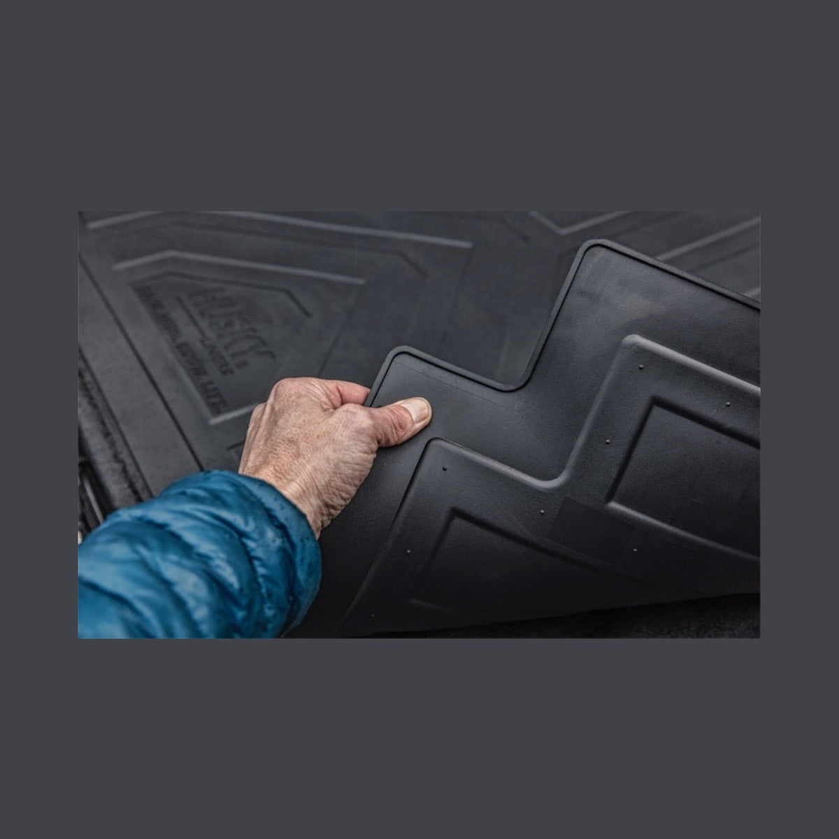 Husky Liners Husky Liners 15-23 Ford F-150 67.1 Bed Heavy Duty Bed Mat, installed