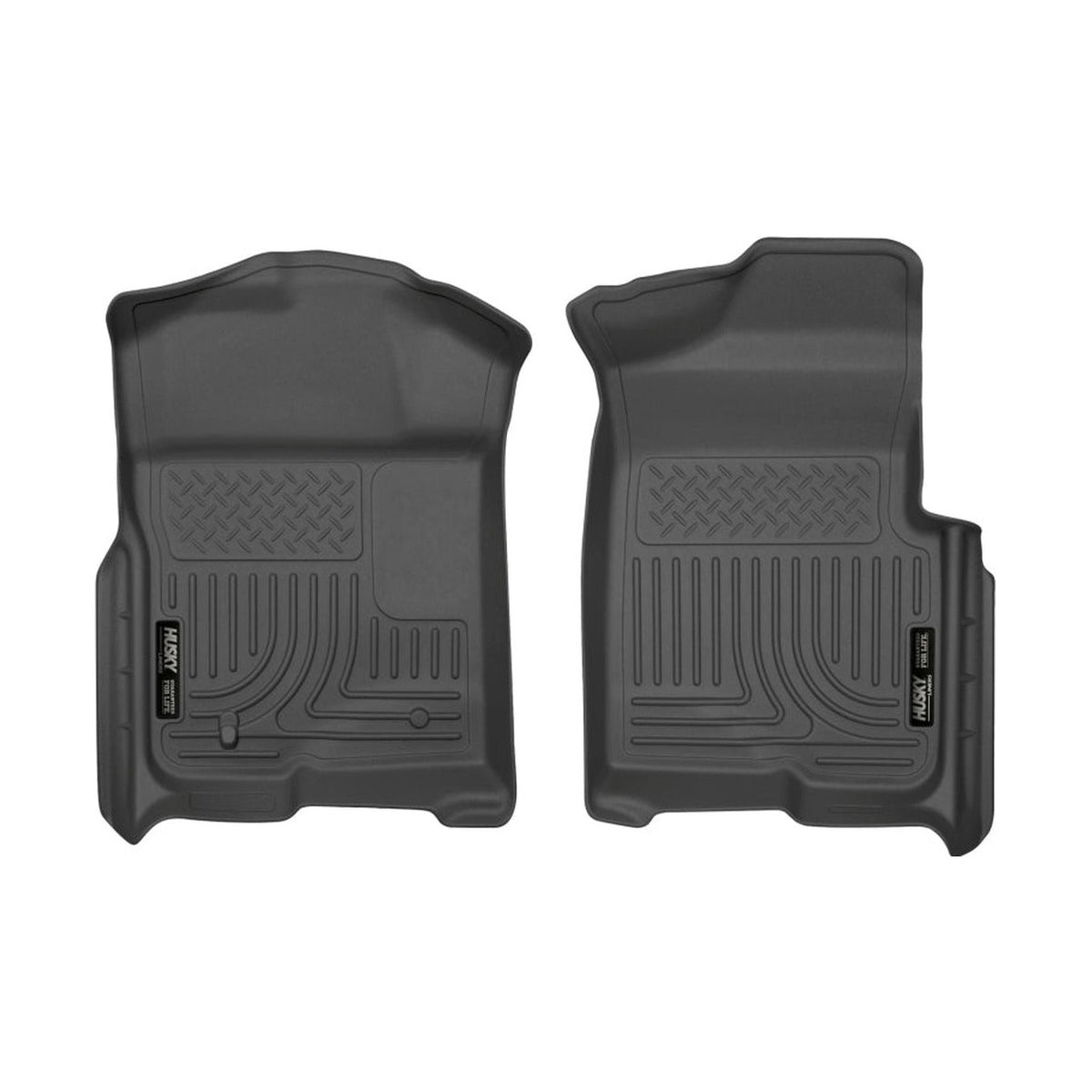 Husky Liners Husky Liners 09-12 Ford F-150 Regular/Super/Super Crew Cab WeatherBeater Black Floor Liners