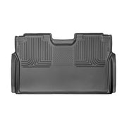 Husky Liners Husky Liners 15-23 Ford F-150 SuperCrew Cab WeatherBeater Black 2nd Seat Floor Liner