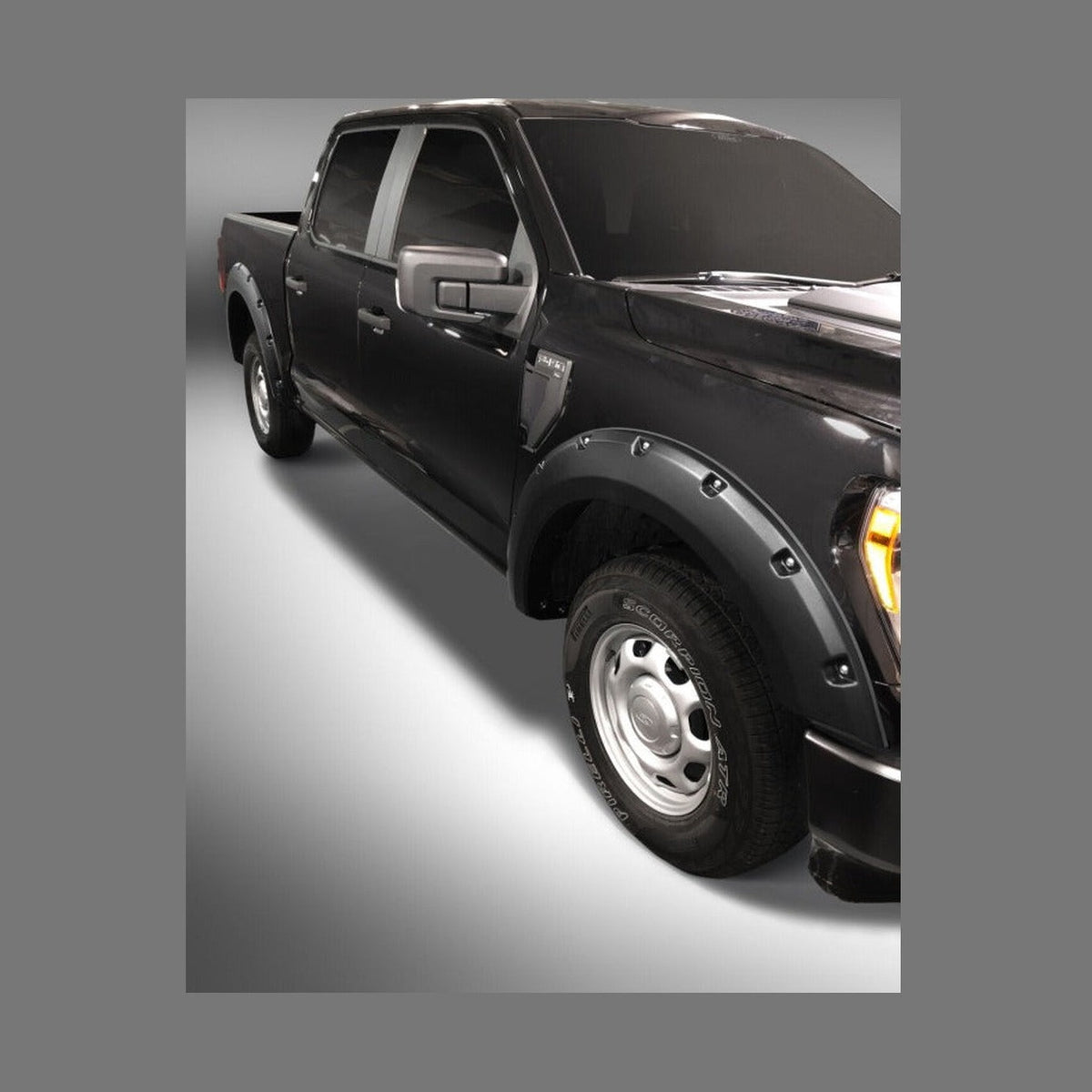 Husky Liners Husky Liners 21-25 Ford F-150 (excl. Lightning) Pocket Style Fender Flares - 4pc, installed