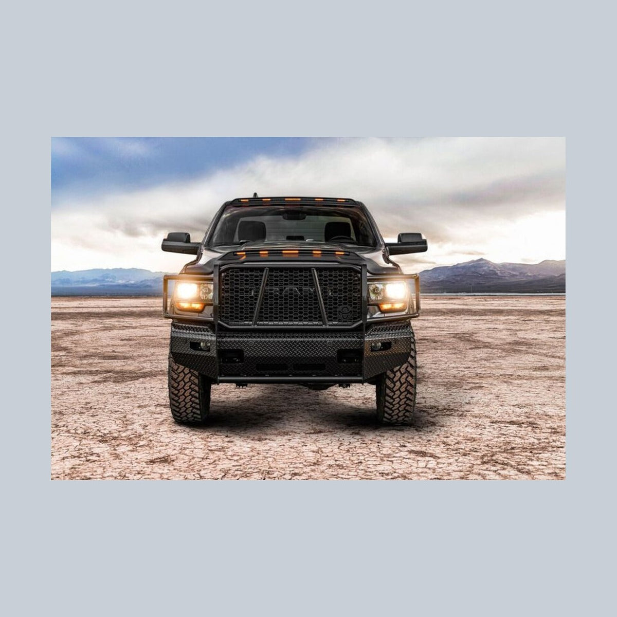 Husky Liners Husky Liners 15-24 Ford F-150 Aerocab PRO - Marker Light - Blk, installed
