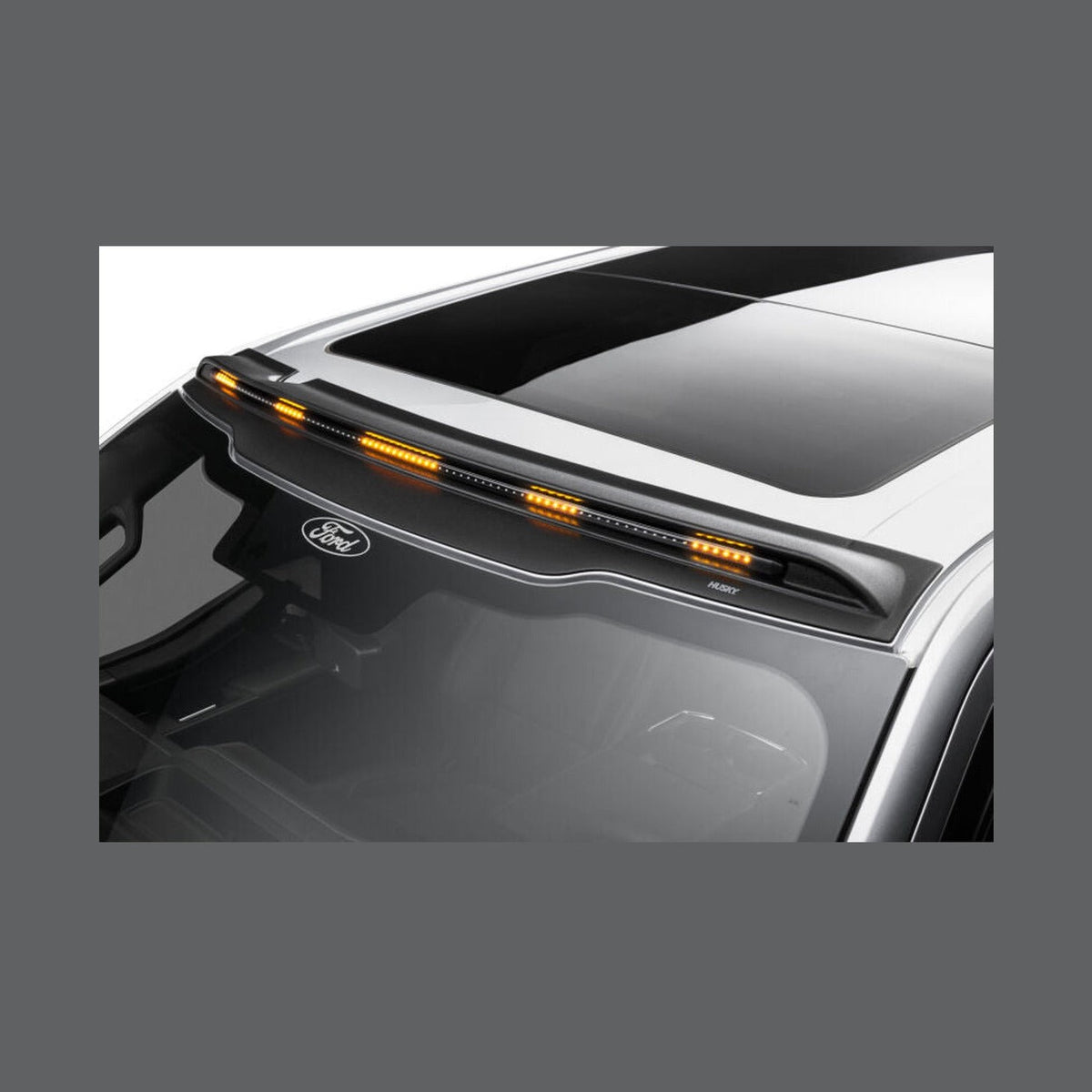 Husky Liners Husky Liners 15-24 Ford F-150 Aerocab PRO - Marker Light - Blk, installed