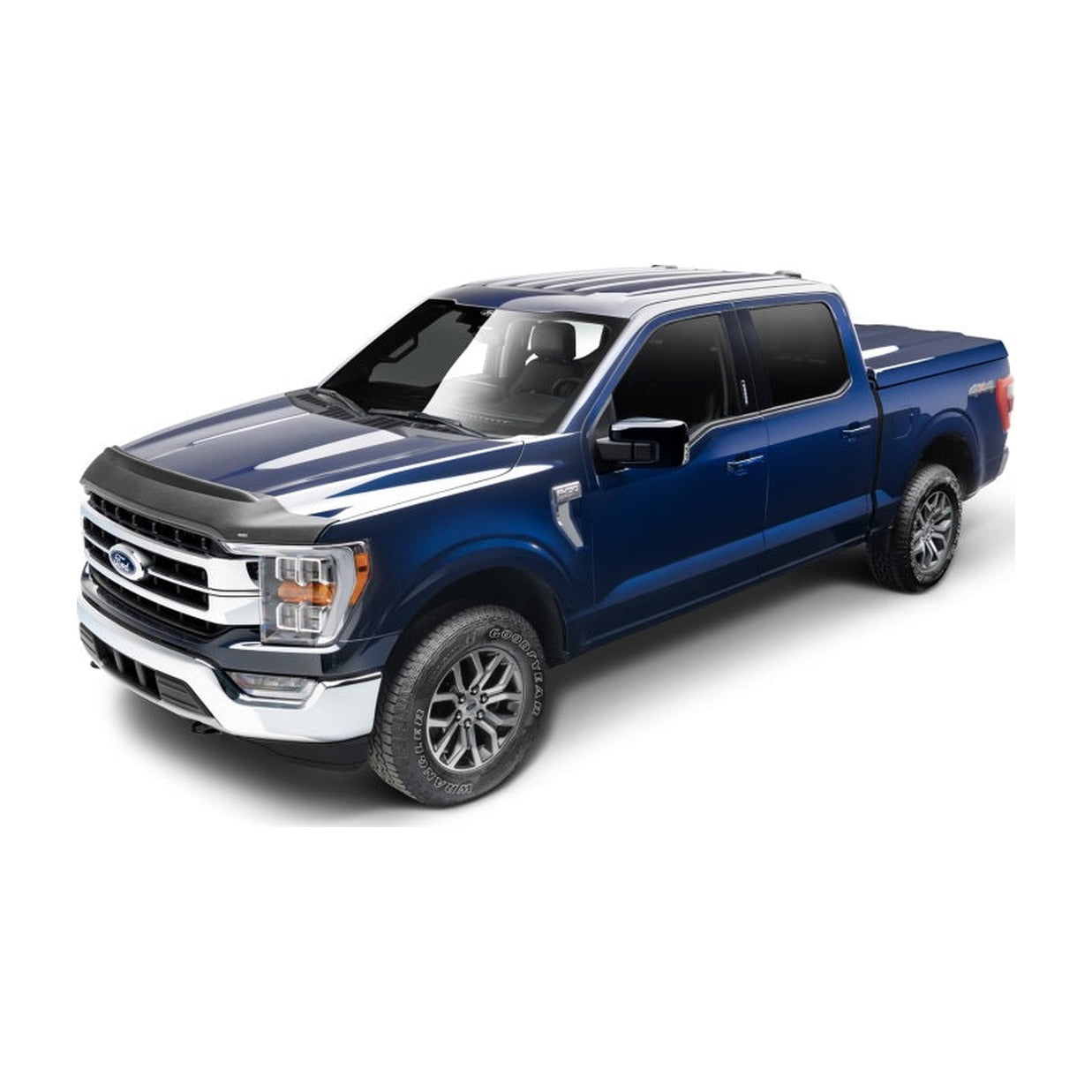 Husky Liners Husky Liners 15-20 Ford F-150 Excl. Raptor Aeroskin II Low Profile - Tex. Black, installed