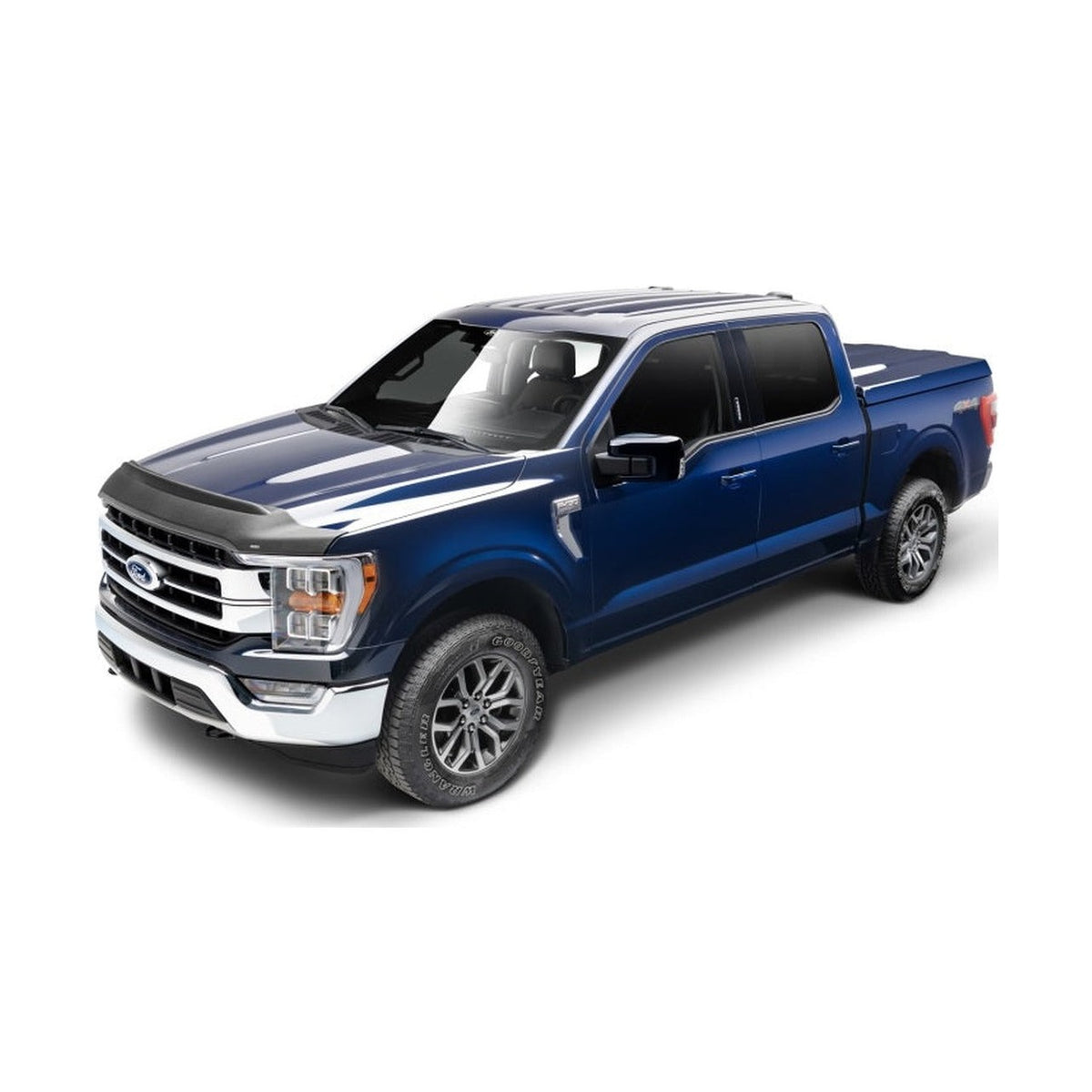 Husky Liners Husky Liners 15-20 Ford F-150 Excl. Raptor Aeroskin II Low Profile - Tex. Black, installed