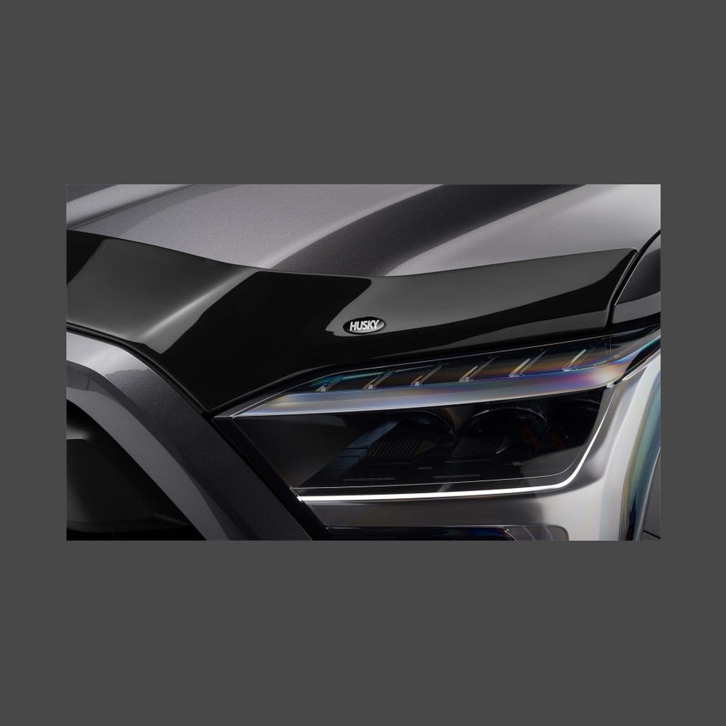 Husky Liners Husky Liners 10-14 Ford F-150 SVT Raptor Aeroskin Hood Protector - Smoke