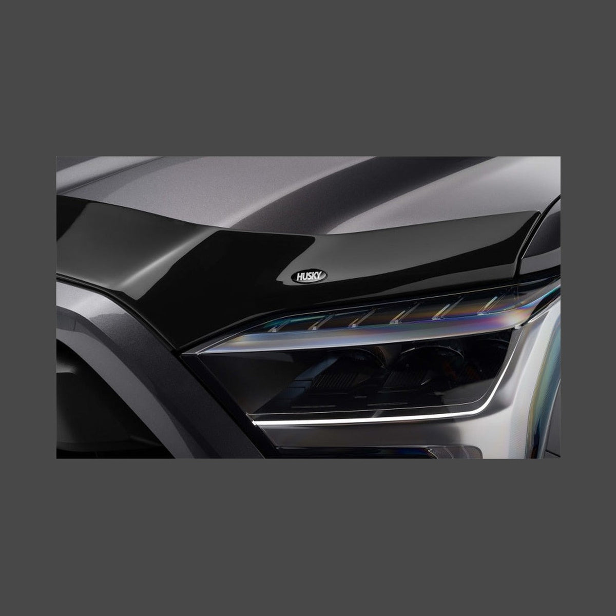 Husky Liners Husky Liners 21-23 Ford F-150 (Excl. Tremor/Raptor) Aeroskin Hood Protector - Smoke