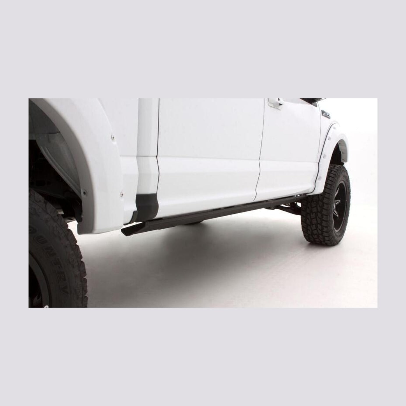 Husky Liners Husky Liners 09-14 Ford F-150 Supercab Trail Armor Rocker Panel & Sill Plate Cover (4pc) - Tex. Blk