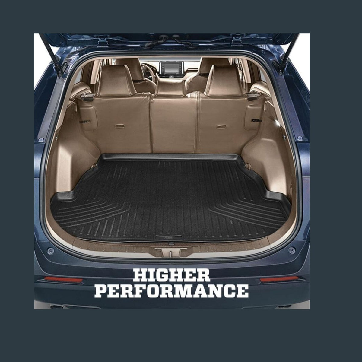 Husky Liners Husky Liners 10-12 Ford Mustang (No Convertible) WeatherBeater Black Trunk Liner