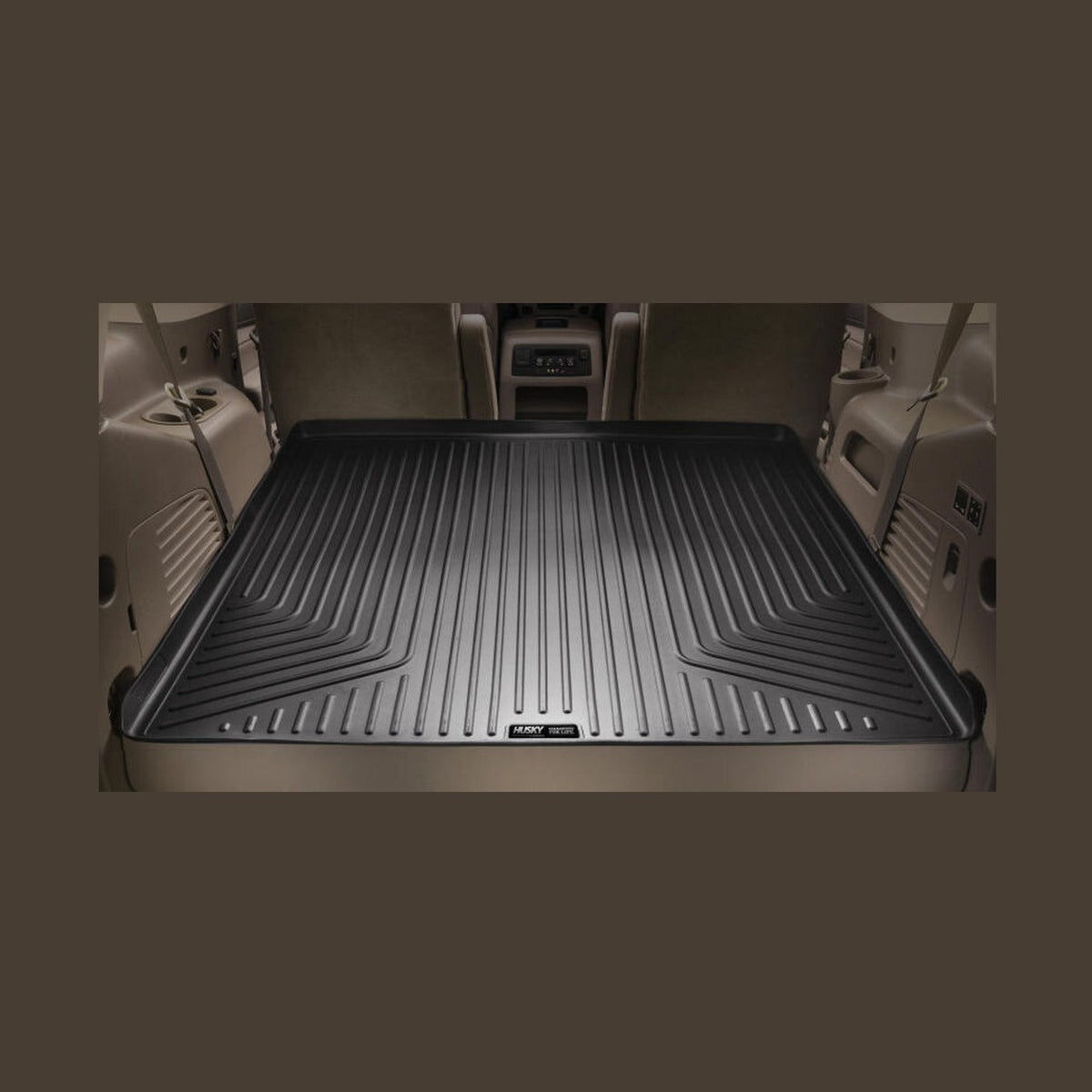 Husky Liners Husky Liners 15-22 Ford Mustang Coupe WeatherBeater Black Trunk Liner, installed