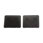 Husky Liners Husky Liners 12-13 Dodge Ram/88-09 Toyota 4Runner Heavy Duty Black 2nd Row Floor Mats