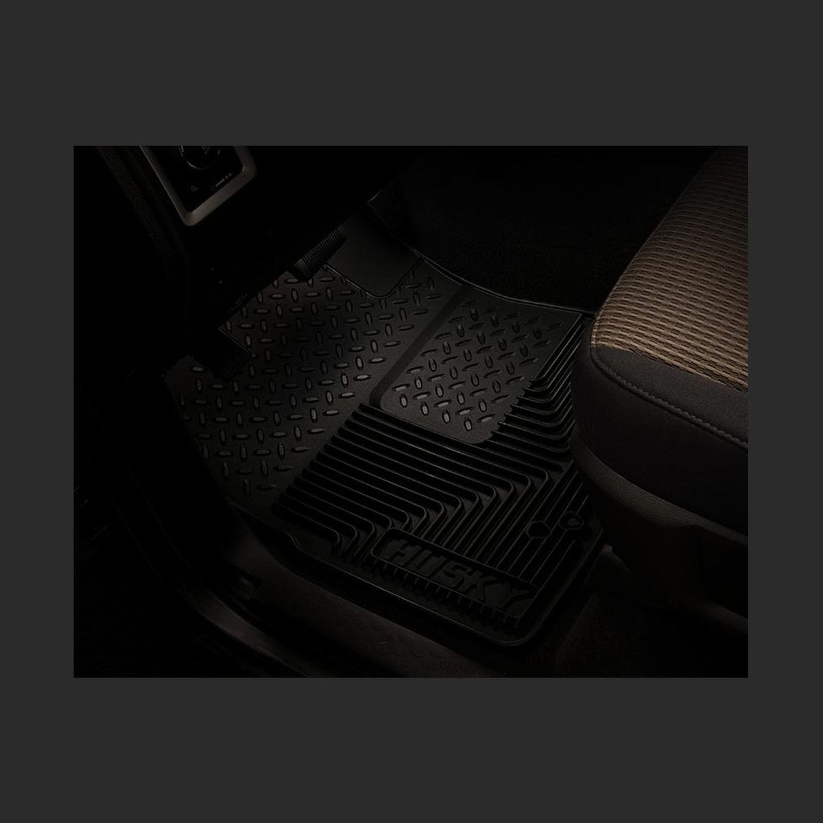 Husky Liners Husky Liners 12-13 Dodge Ram/88-09 Toyota 4Runner Heavy Duty Black 2nd Row Floor Mats