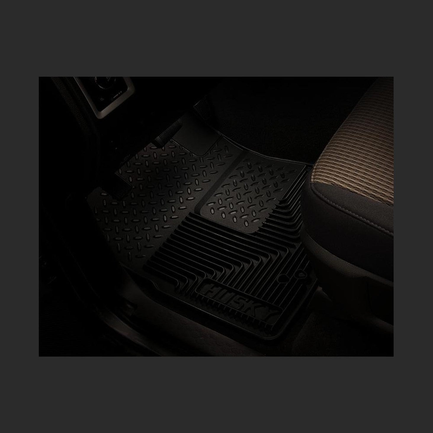 Husky Liners Husky Liners 12-13 Dodge Ram/88-09 Toyota 4Runner Heavy Duty Black 2nd Row Floor Mats
