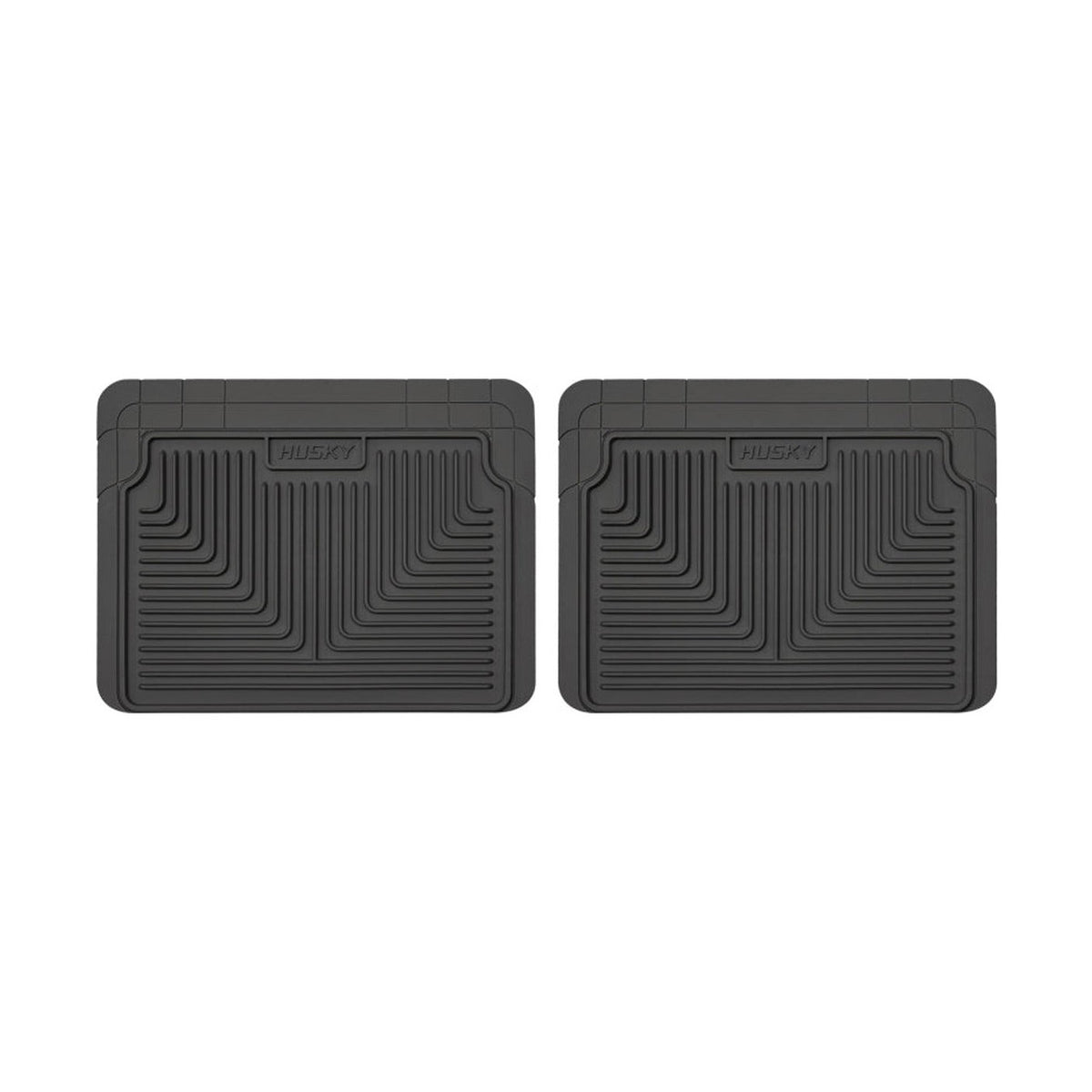 Husky Liners Husky Liners 12-13 Dodge Ram/88-09 Toyota 4Runner Heavy Duty Black 2nd Row Floor Mats