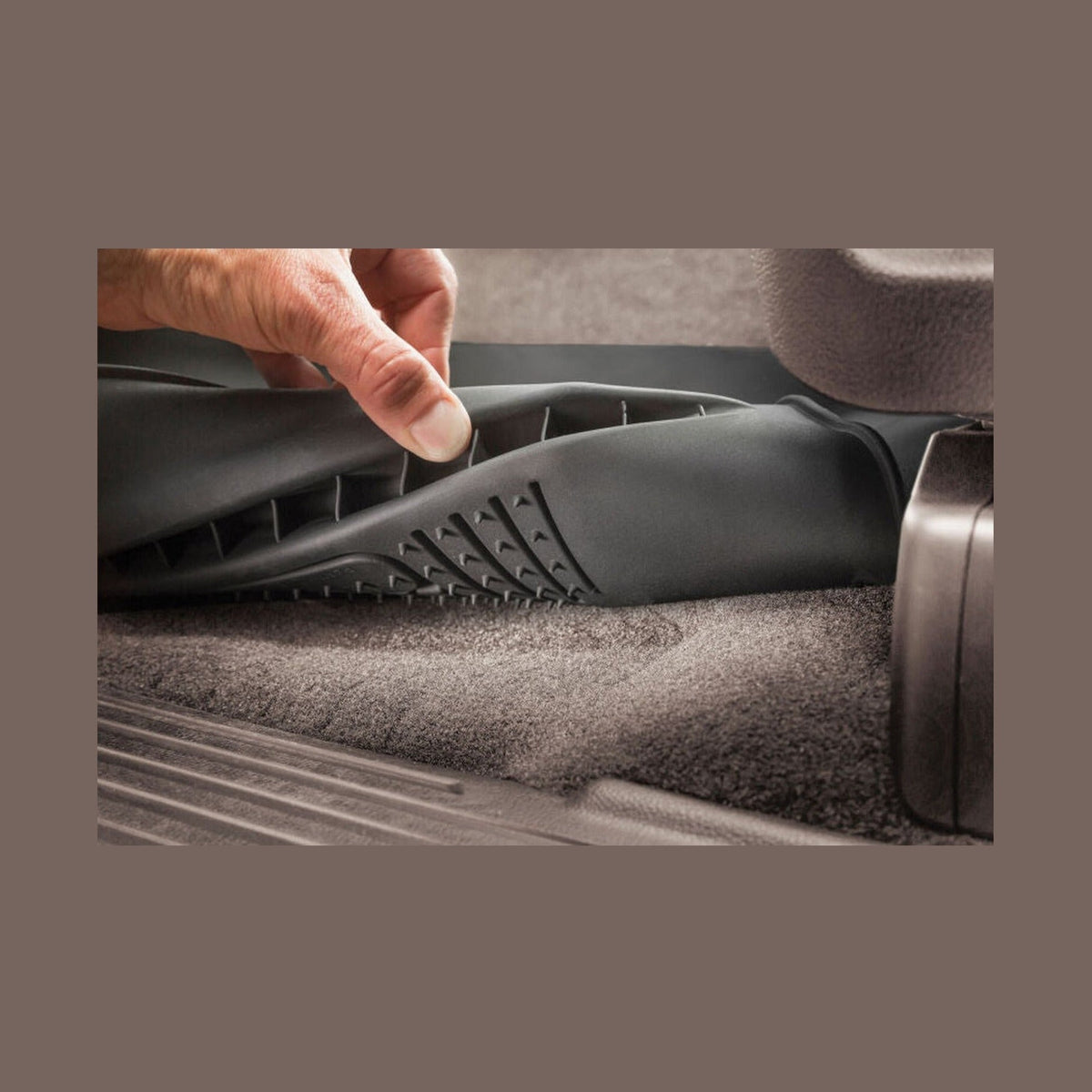 Husky Liners Husky Liners15-23 Ford F-150 Standard Cab X-Act Contour Black Floor Liners, installed