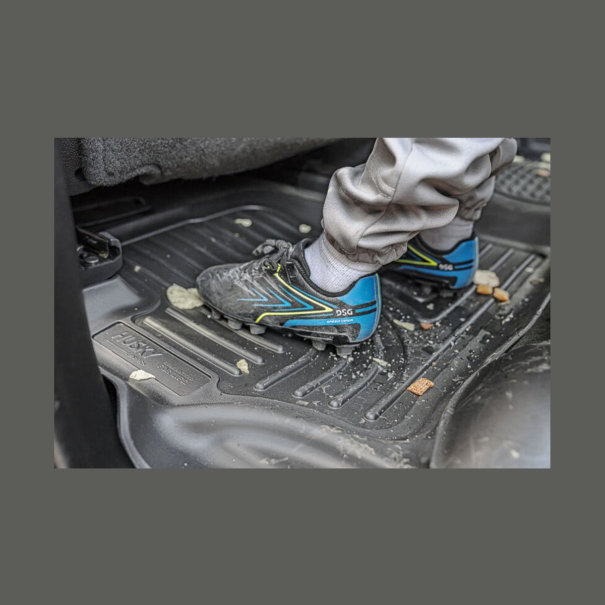 Husky Liners Husky Liners 09-12 Ford F-150 Series Reg/Super/Crew Cab X-Act Contour Black Floor Liners, installed