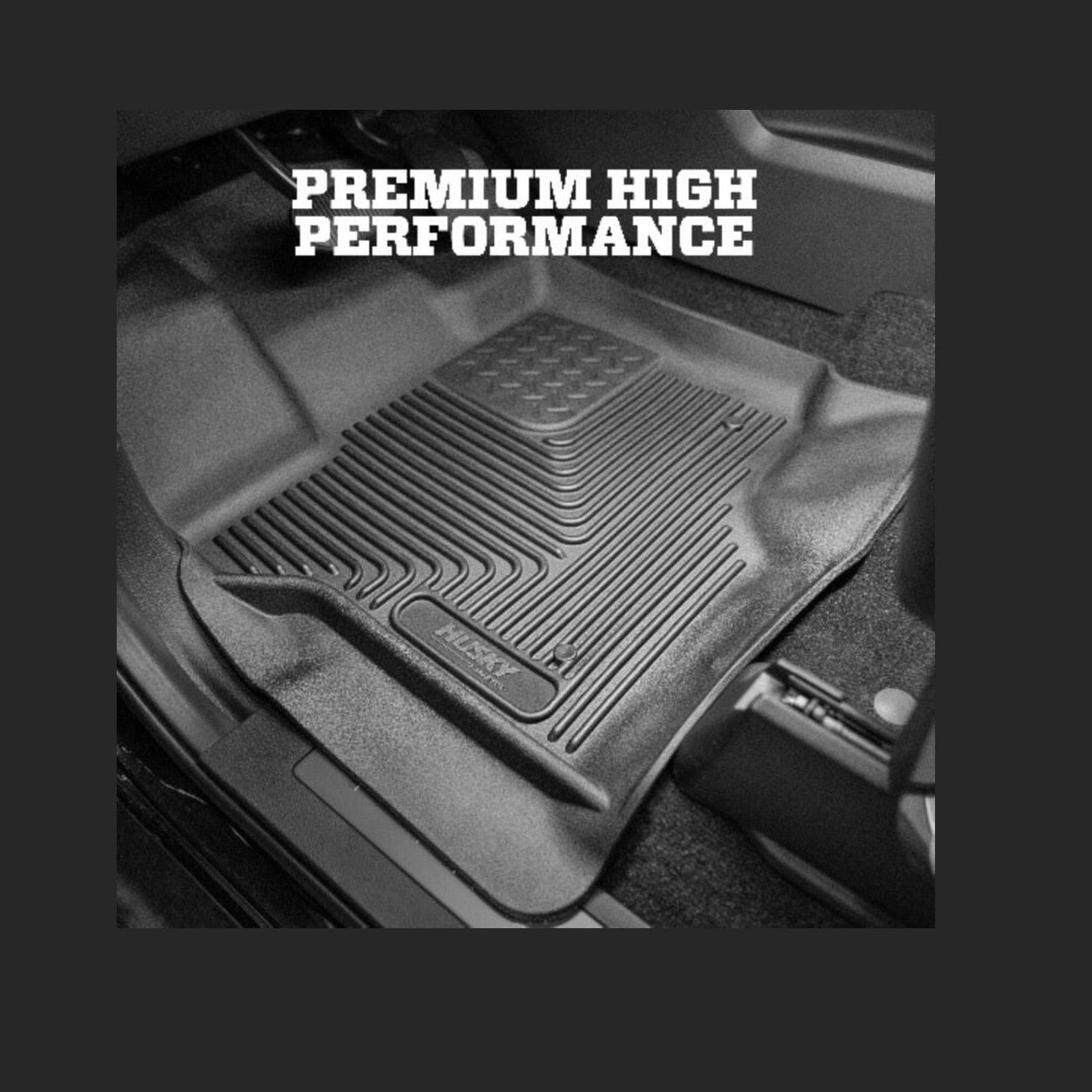 Husky Liners Husky Liners 09-14 Ford F-150 SuperCrew Cab X-Act Contour Second Row Seat Floor Liner - Black