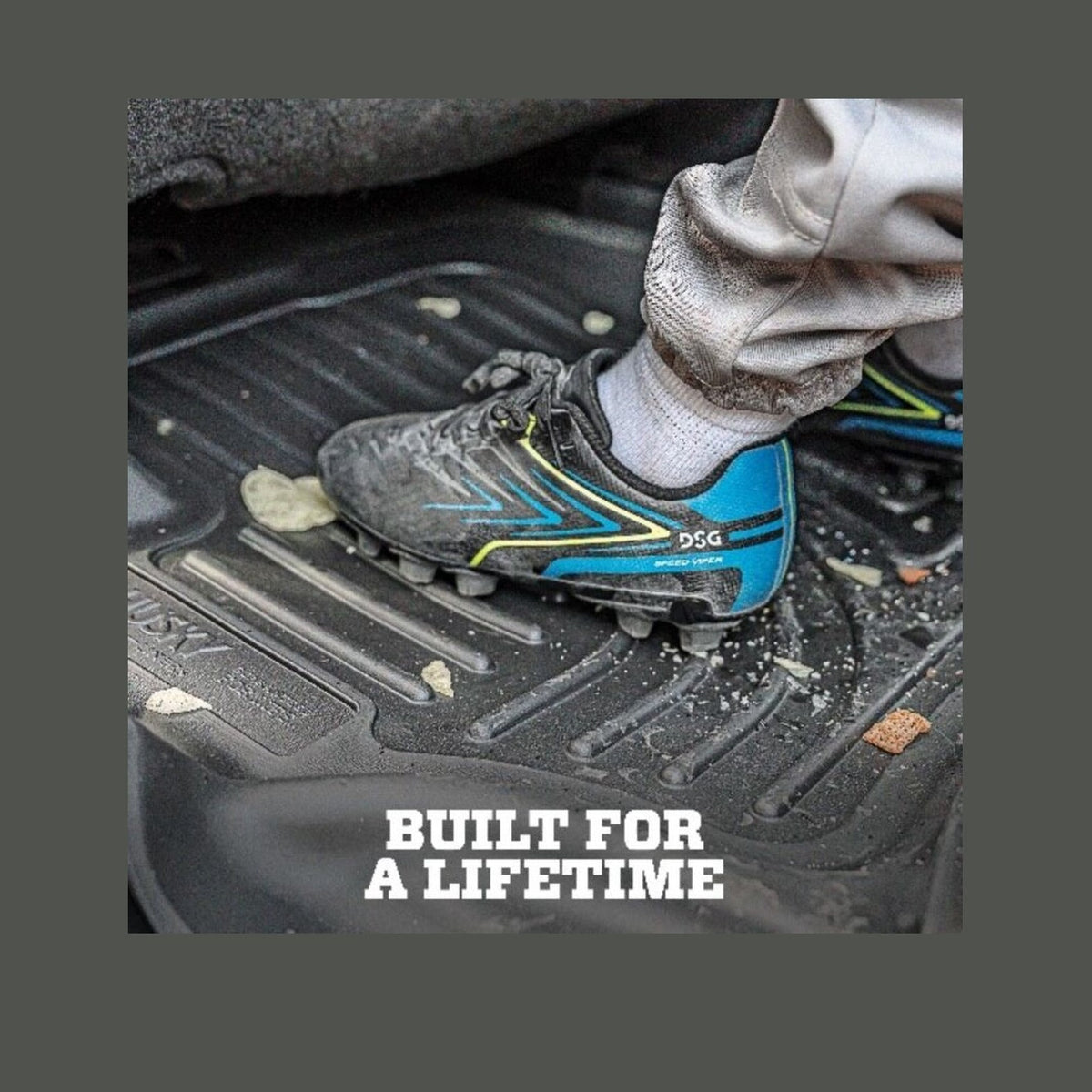 Husky Liners Husky Liners 15-23 Ford F-150 Super Cab X-Act Contour Black 2nd Seat Floor Liners