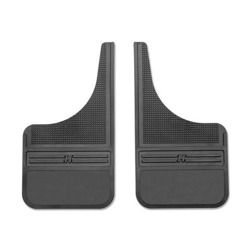 Husky Liners Husky Liners Universal 12in Wide Black Rubber Front Mud Flaps w/o Weight