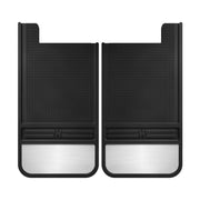 Husky Liners Husky Liners Universal 12in Wide Black Rubber Rear Mud Flaps w/ Weight
