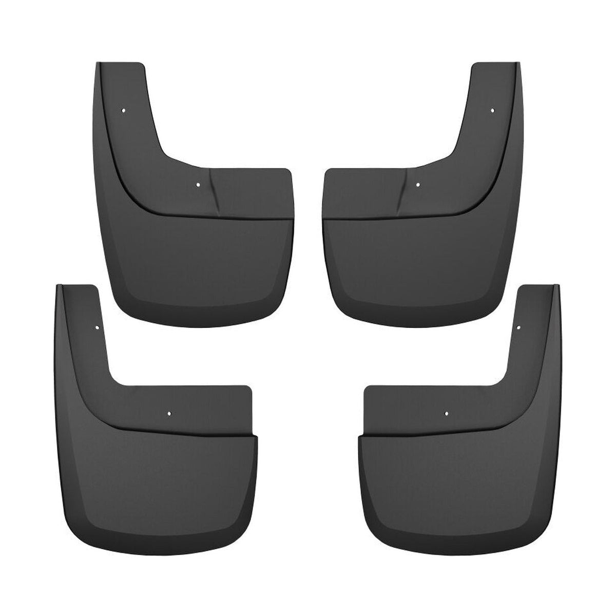 Husky Liners Husky Liners 21-23 Ford F-150 Raptor SuperCrew CC Front & Rear Mud Guards - Black
